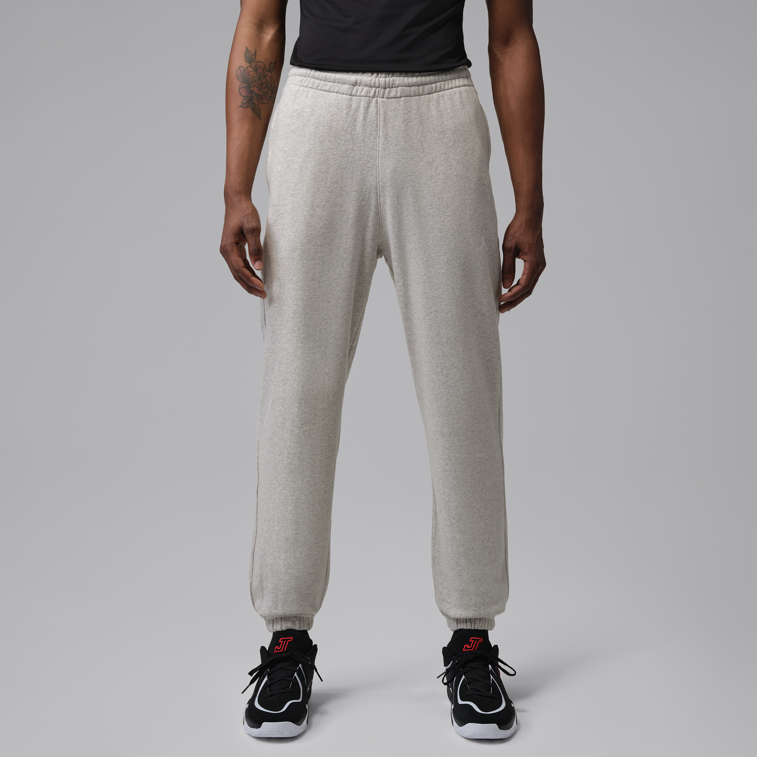 Men's Jordan Sport Crossover Dri-FIT Fleece Pants in Grey | IM7668-050
