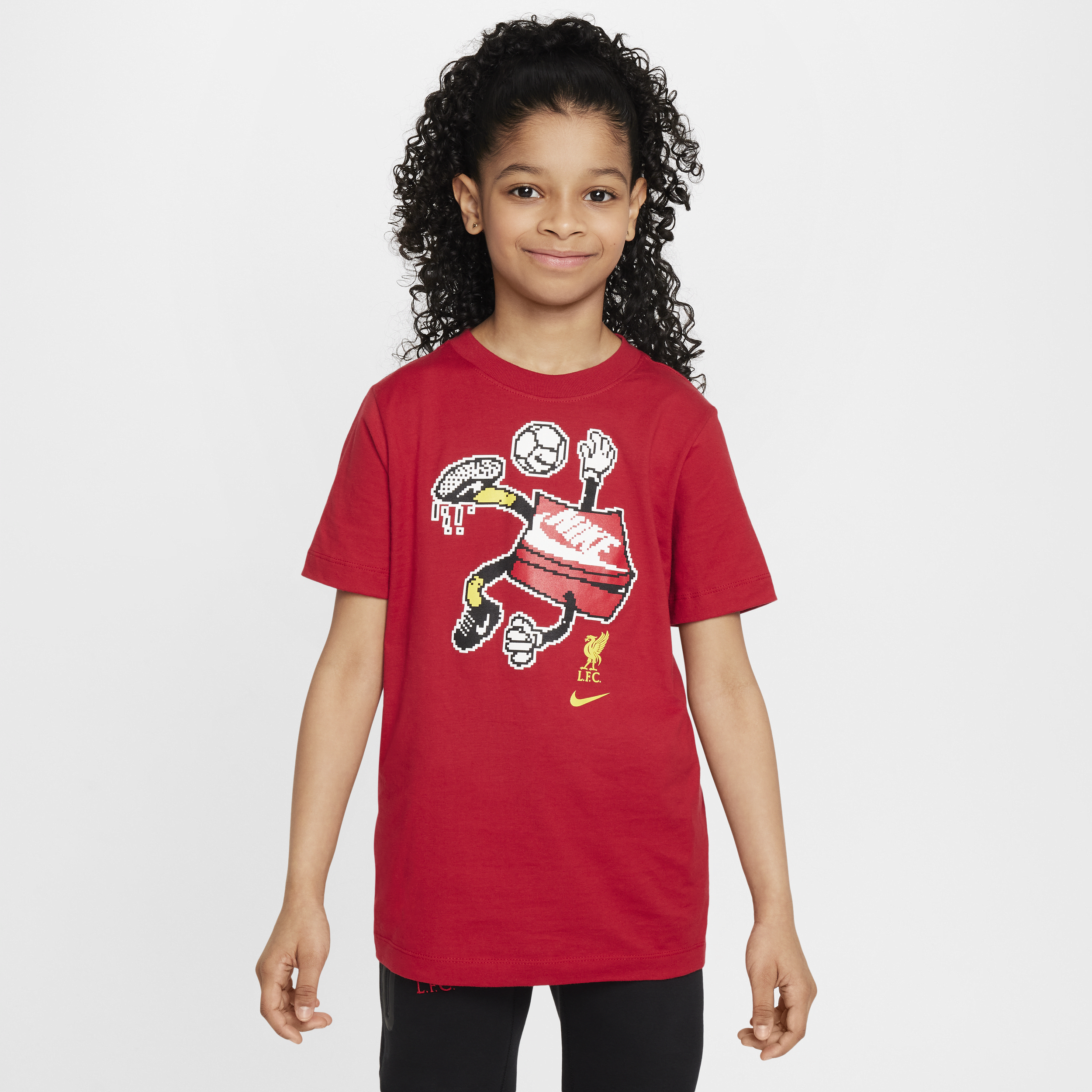 Shop Nike Liverpool Fc Big Kids'  Soccer T-shirt In Red