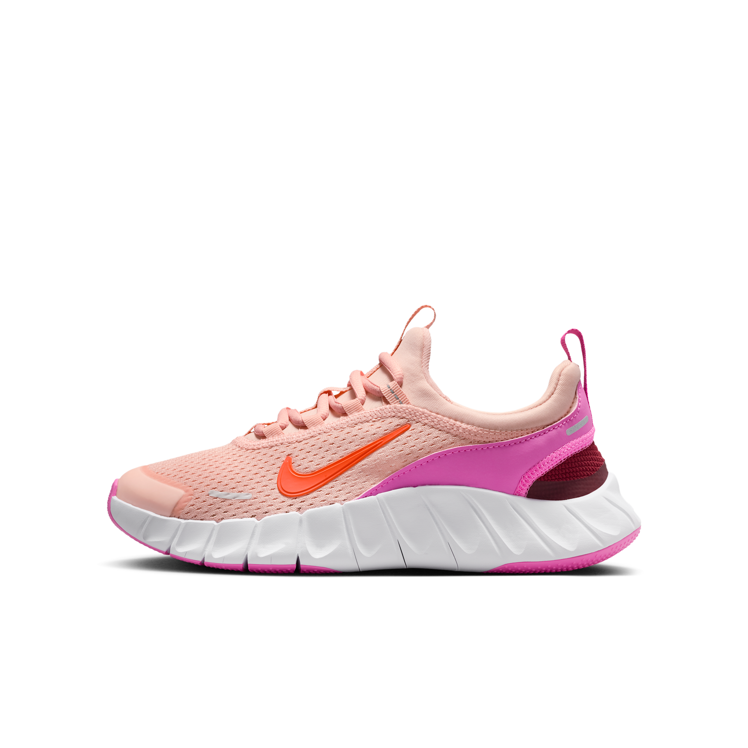Nike Free Ride Big Kids' Running Shoes in Orange | IO1642-800