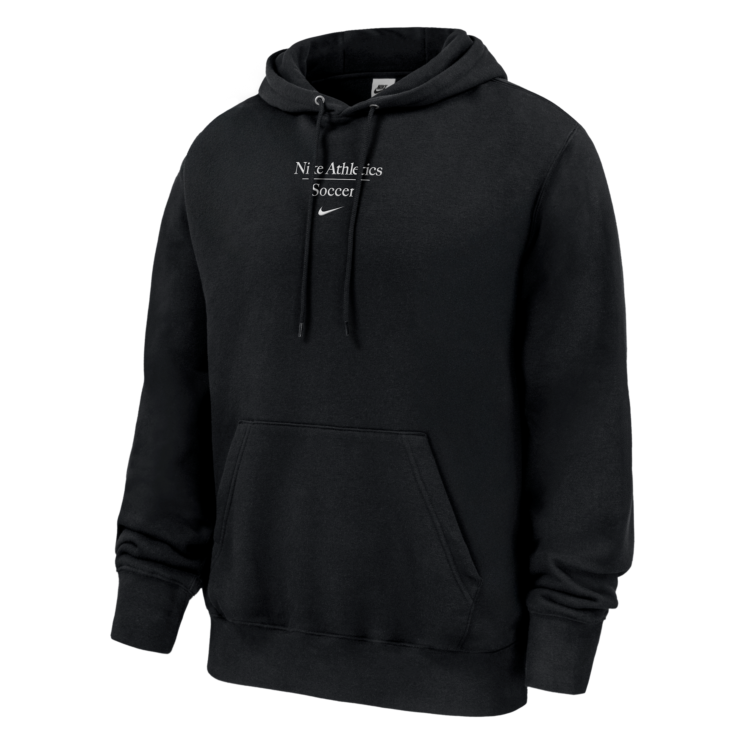 Nike Men's Club Fleece Soccer Pullover Hoodie In Black