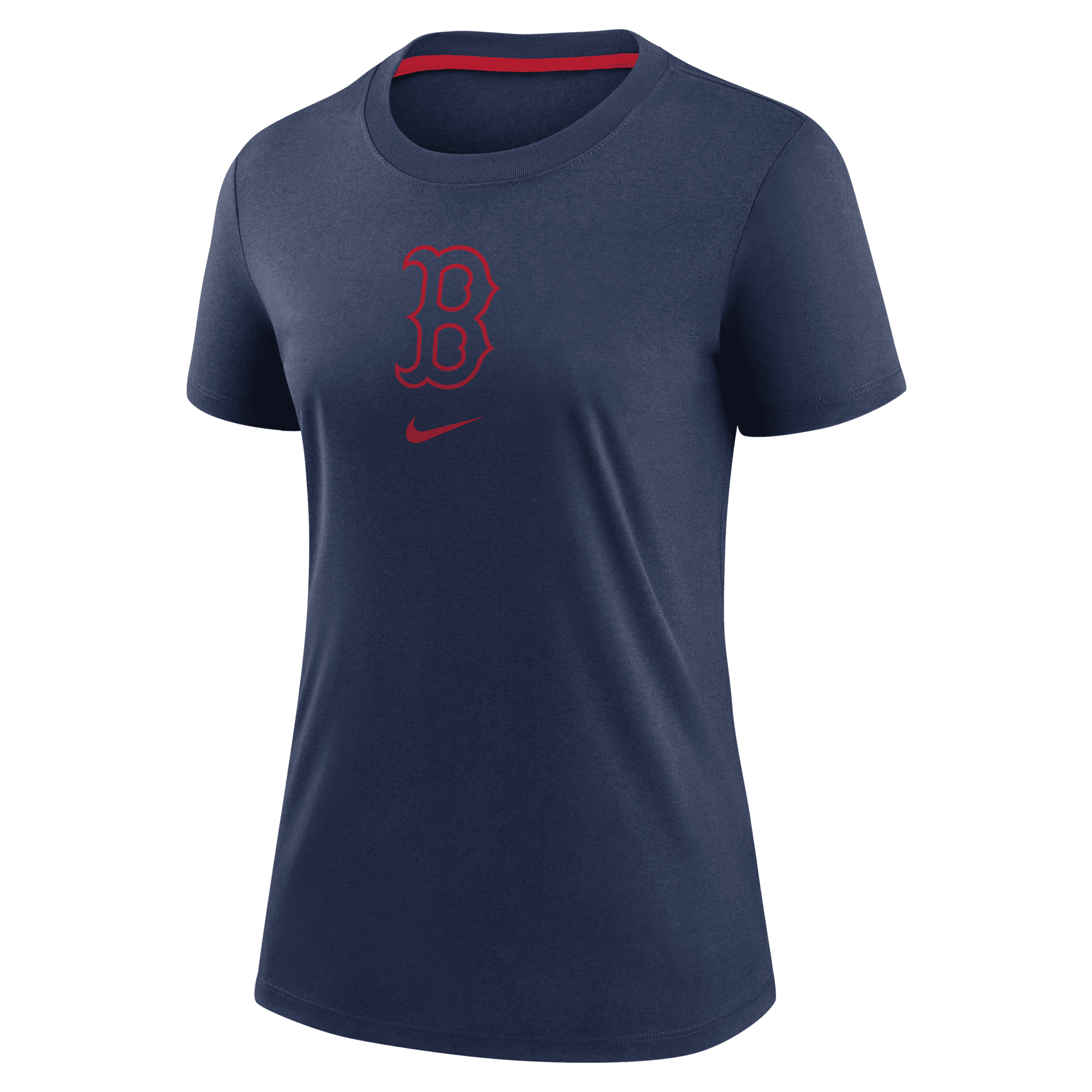 Nike Boston Red Sox Authentic Collection Early Work  Women's Mlb T-shirt In Blue