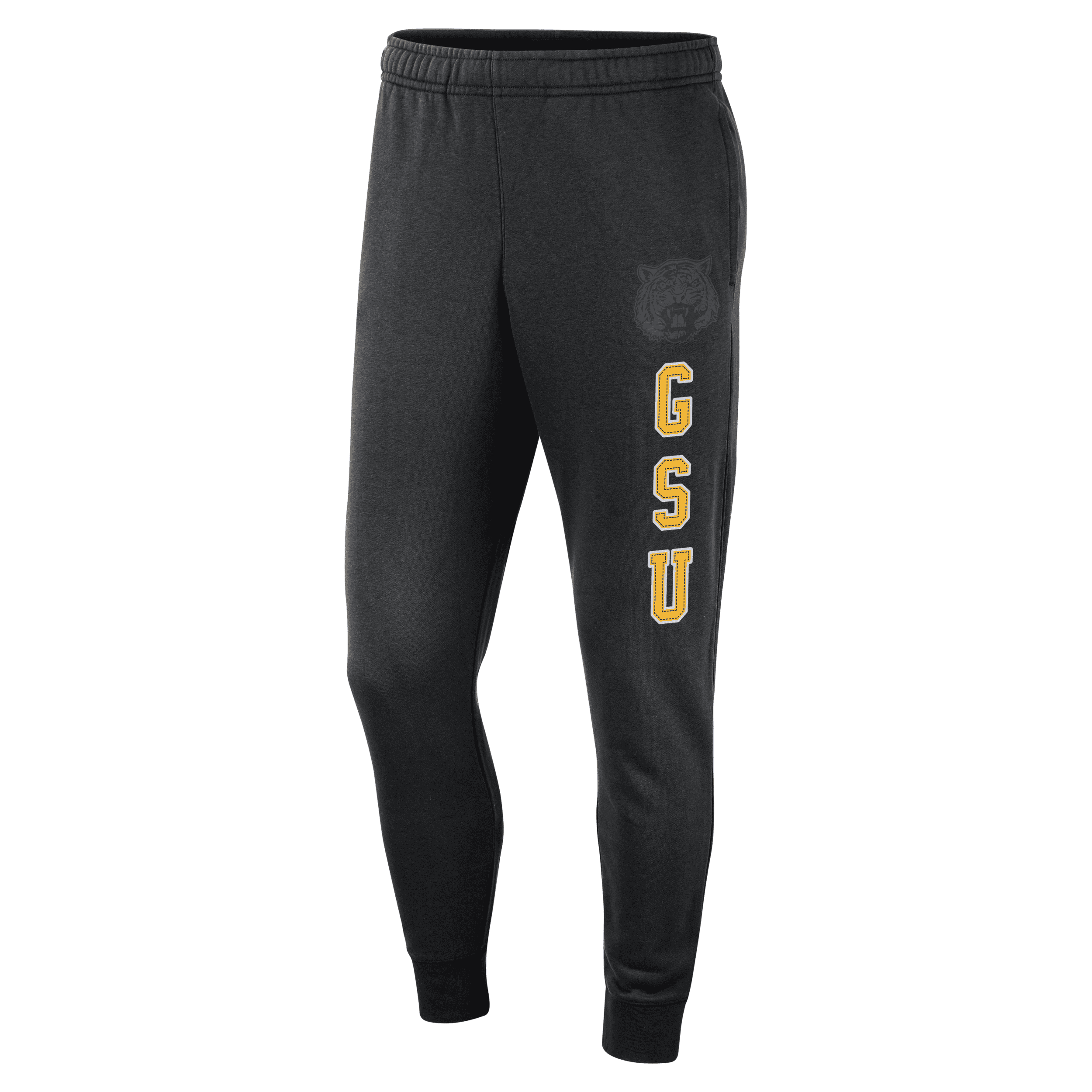 Nike Men's College Club Fleece (grambling State) Jogger Pants In Black