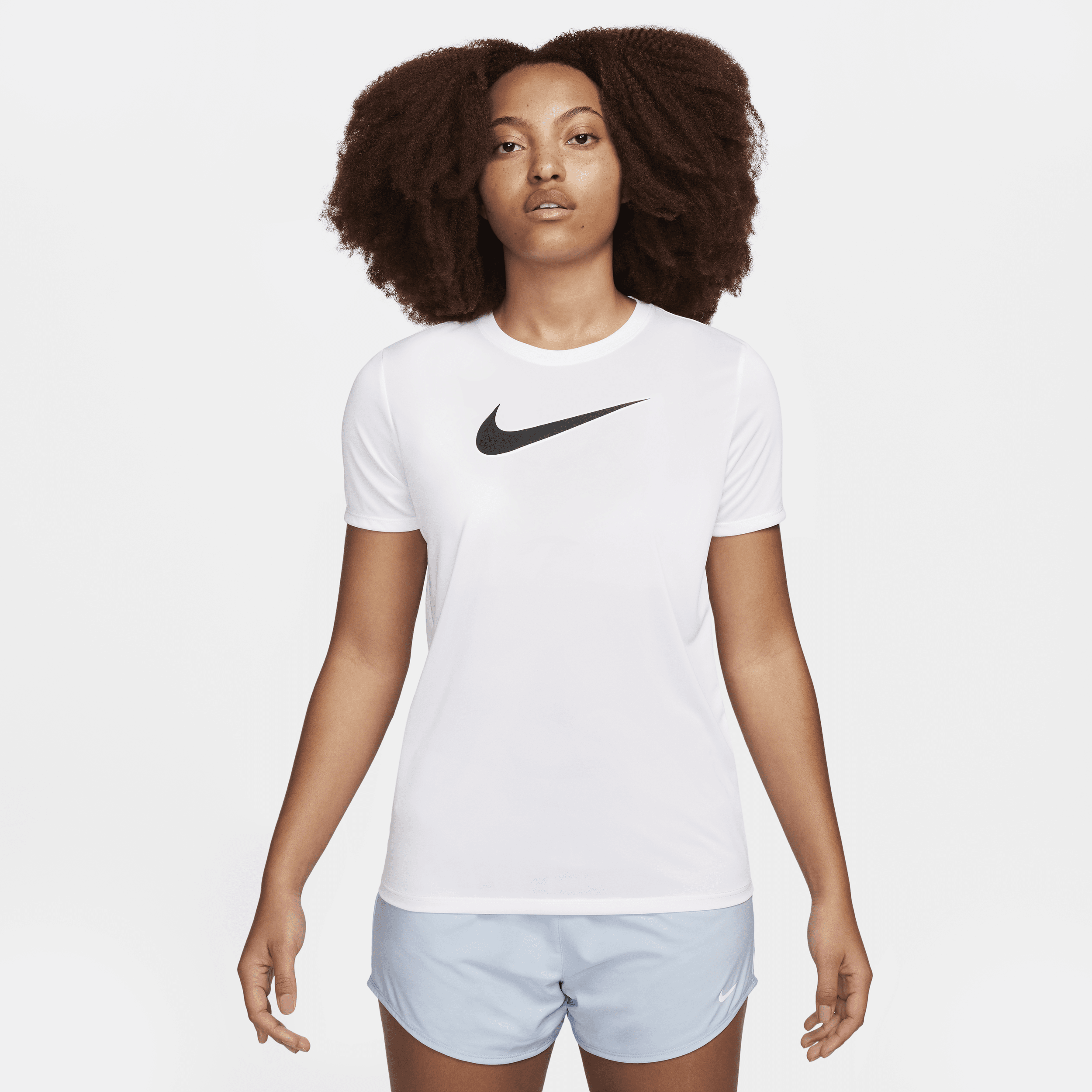 Nike Women's Dri-fit Graphic T-shirt In White