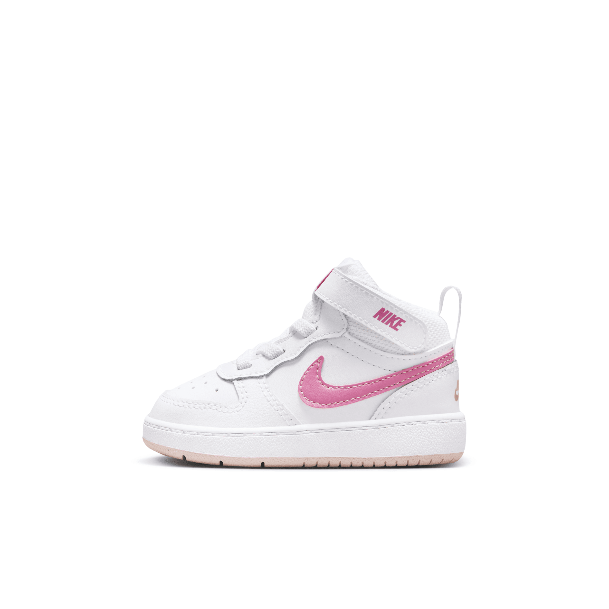 Shop Nike Court Borough Mid 2 Baby/toddler Shoes In White