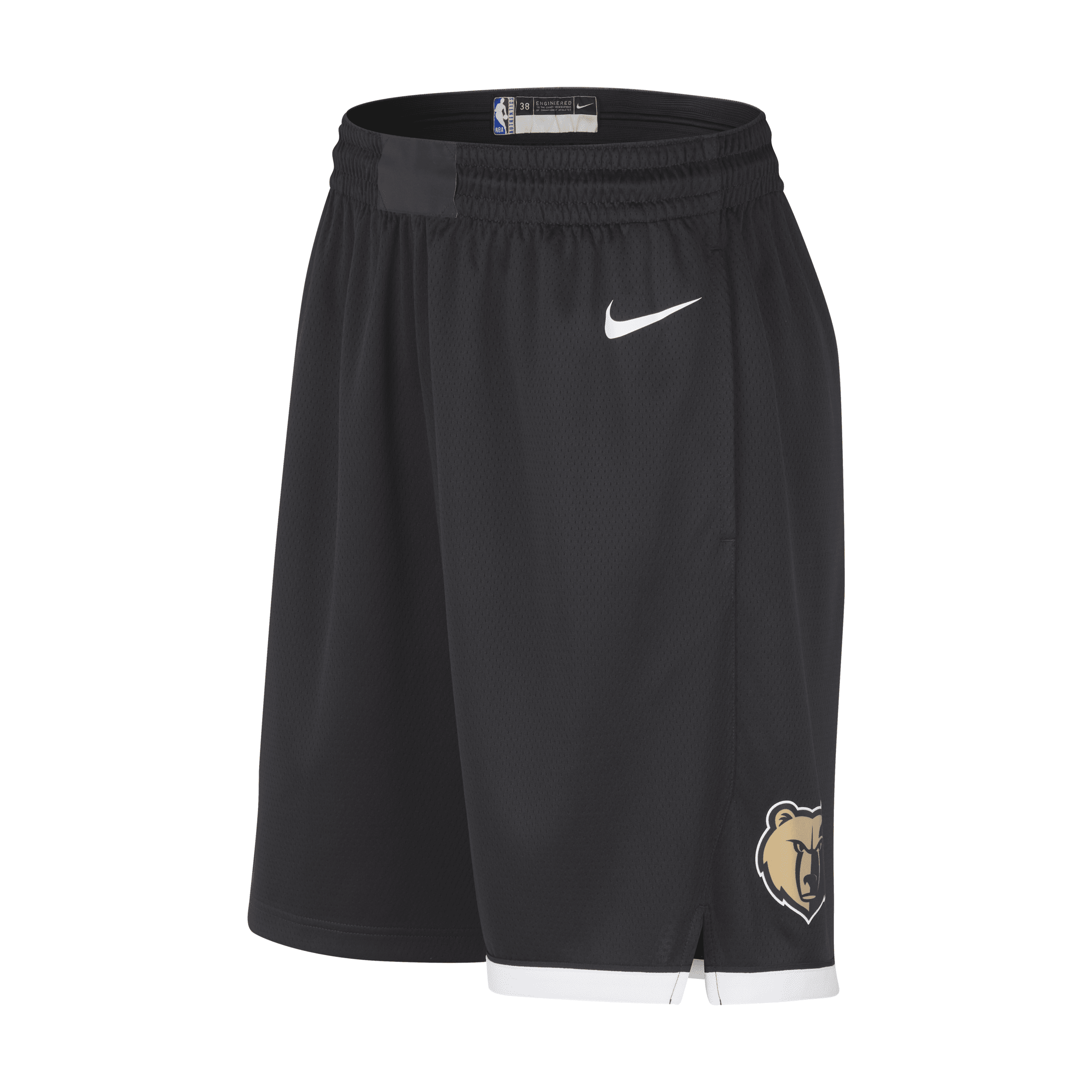 Nike Memphis Grizzlies 2023/24 City Edition  Men's Dri-fit Nba Swingman Shorts In Black