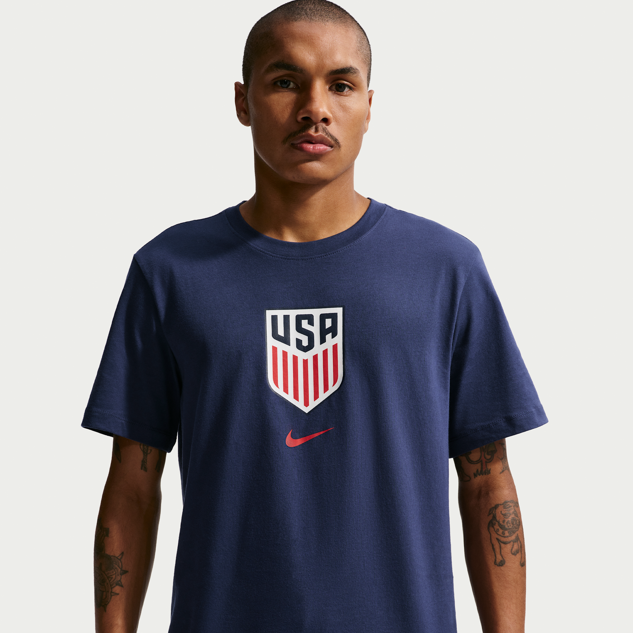 Nike Adult USMNT 2026 Away Crest T-Shirt, Men's, Small, Blue