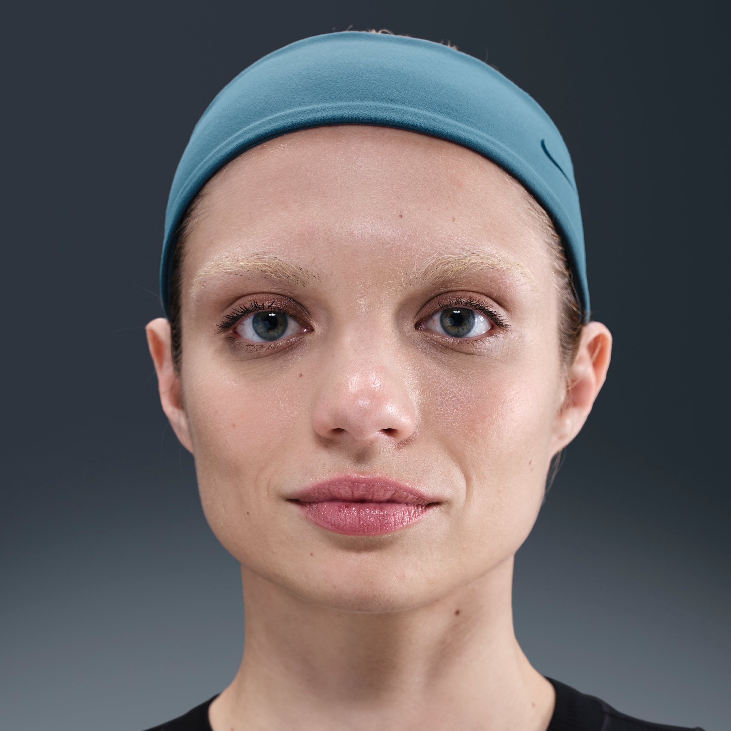 Nike Unisex Fury Elevate Dri-fit Headband In Blue