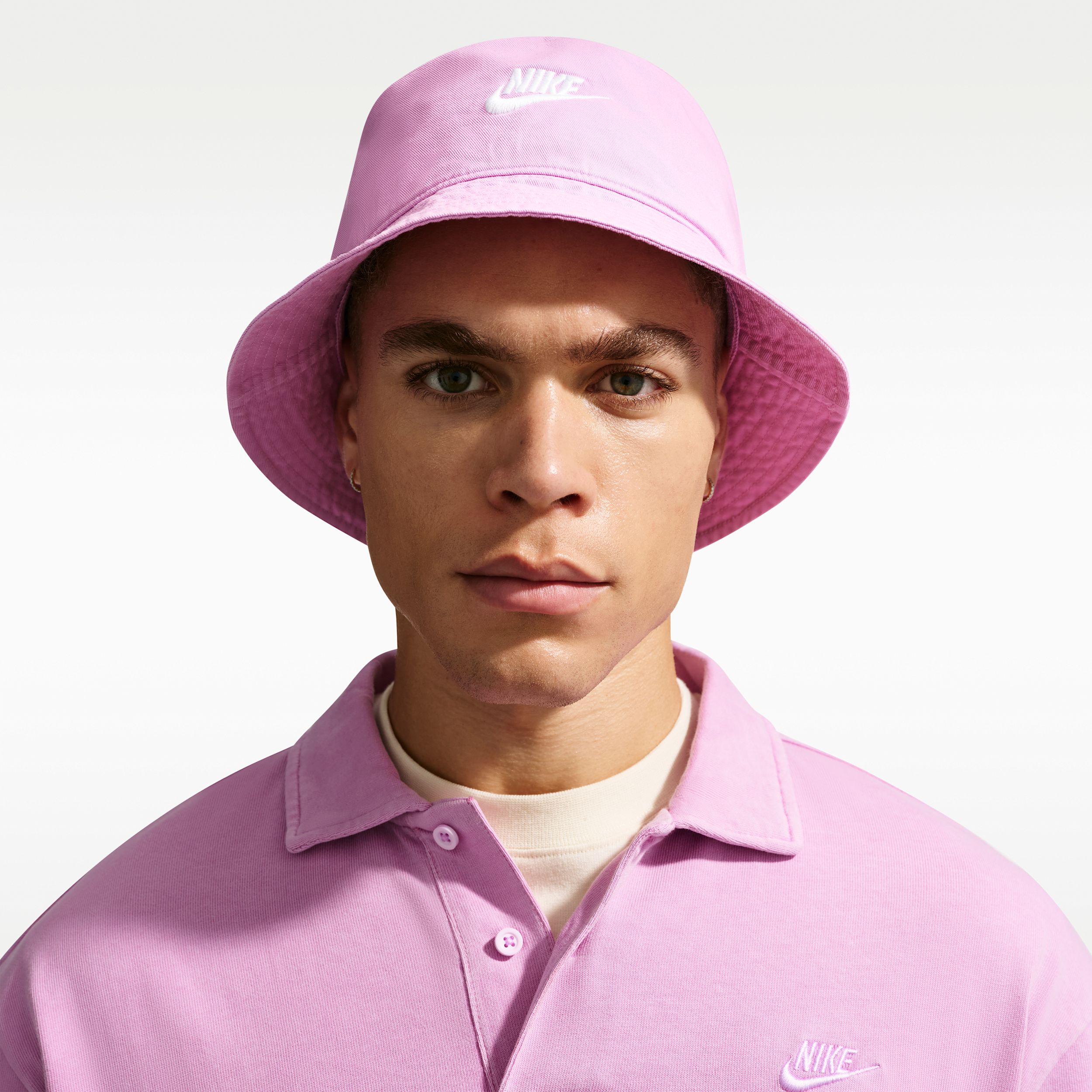 Nike Unisex Apex Futura Washed Bucket Hat in Purple | FB5381-503