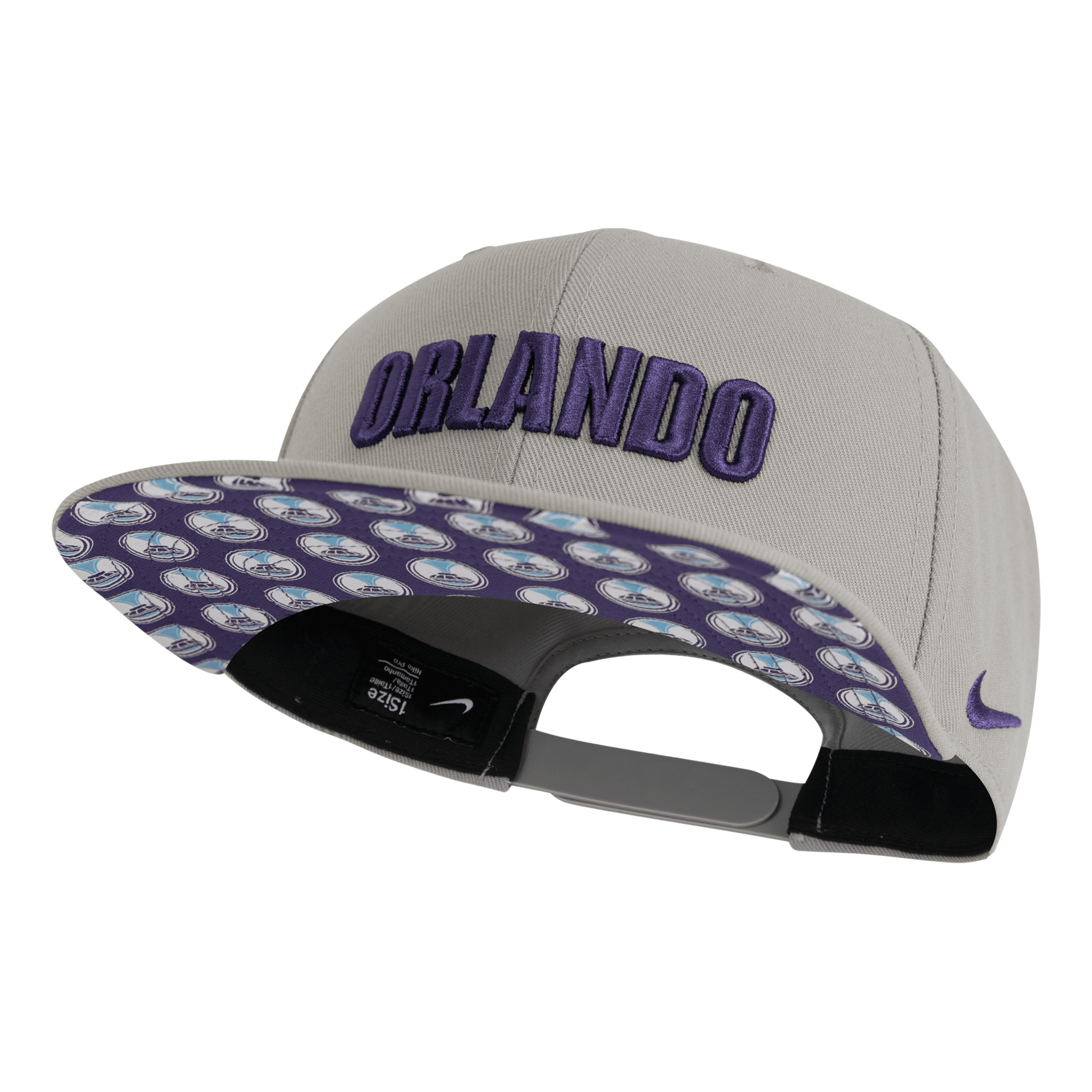Nike Orlando Pride  Unisex Soccer Hat In Gray
