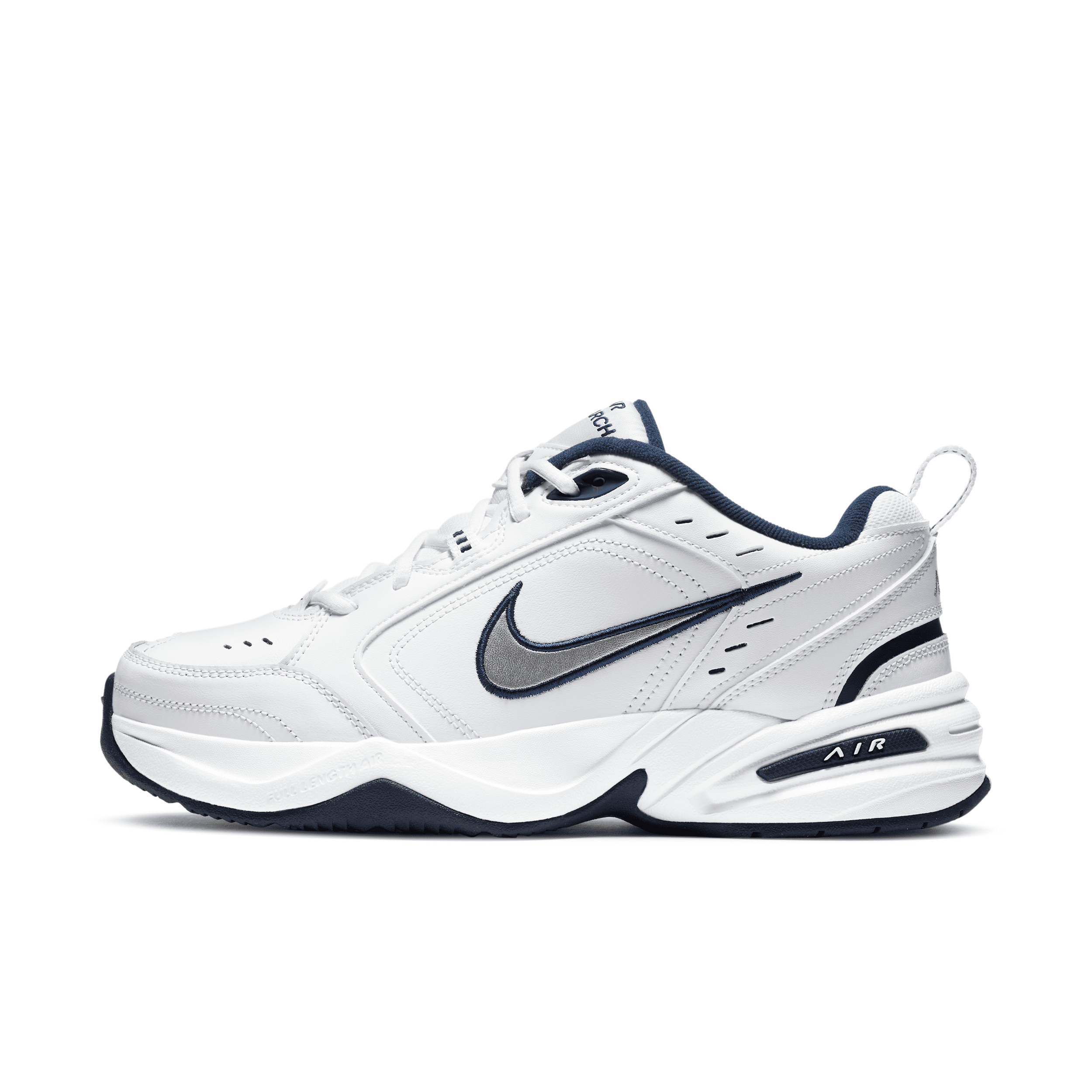 Nike Men's Air Monarch IV Workout Shoes in White | 415445-102