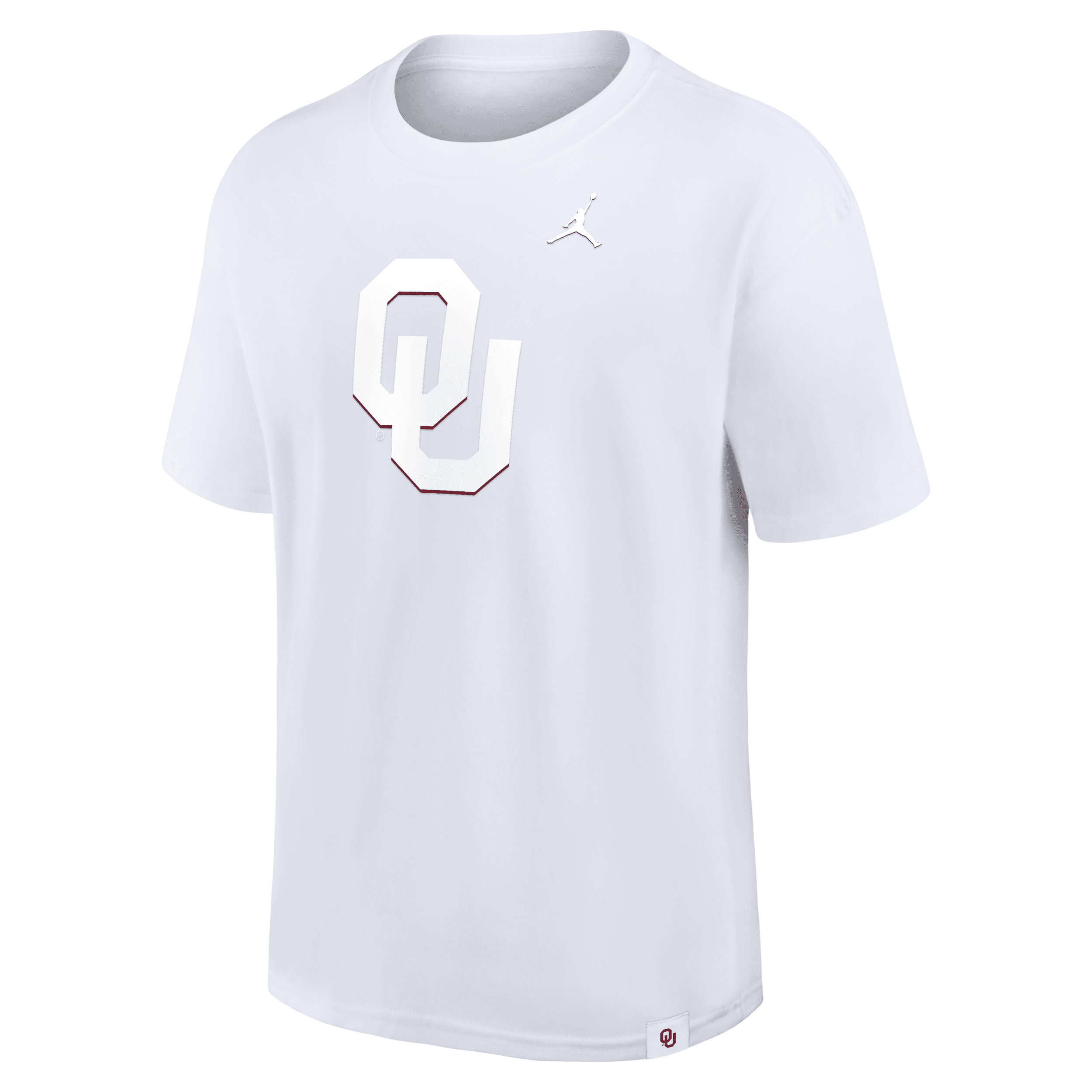 Jordan Men's Oklahoma Sooners Statement Max90 College T-shirt In White