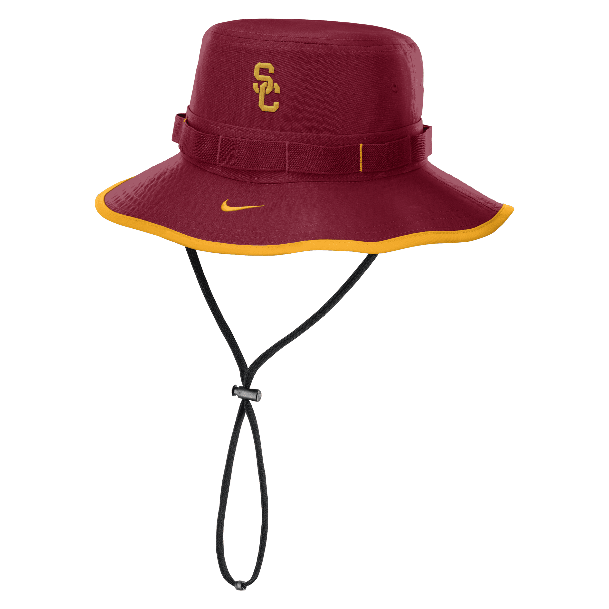 Nike Usc Trojans On-field Apex Boonie Unisex Dri-fit College Bucket Hat In Red