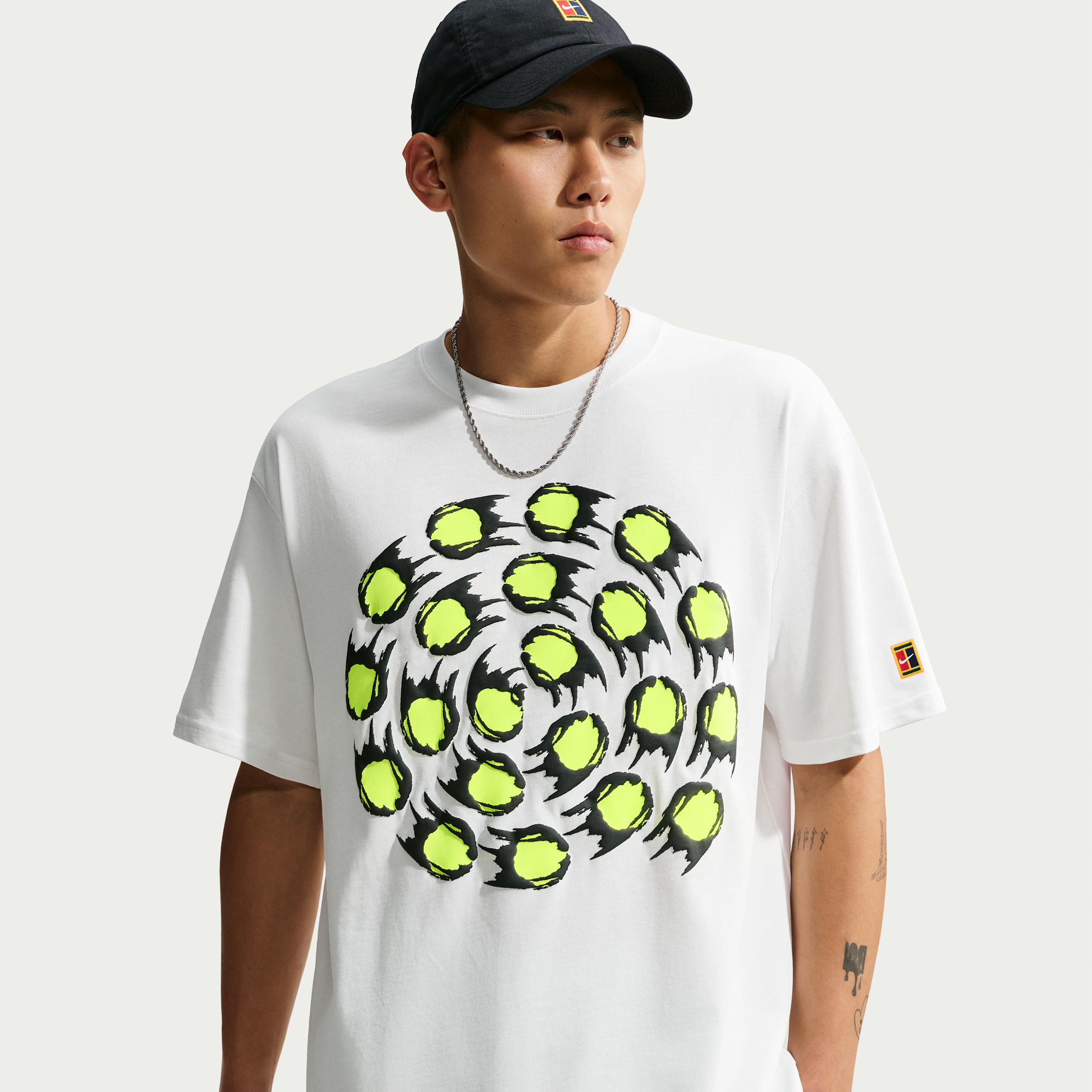 Nike Men's Club Rules T-Shirt in White | IU4465-121
