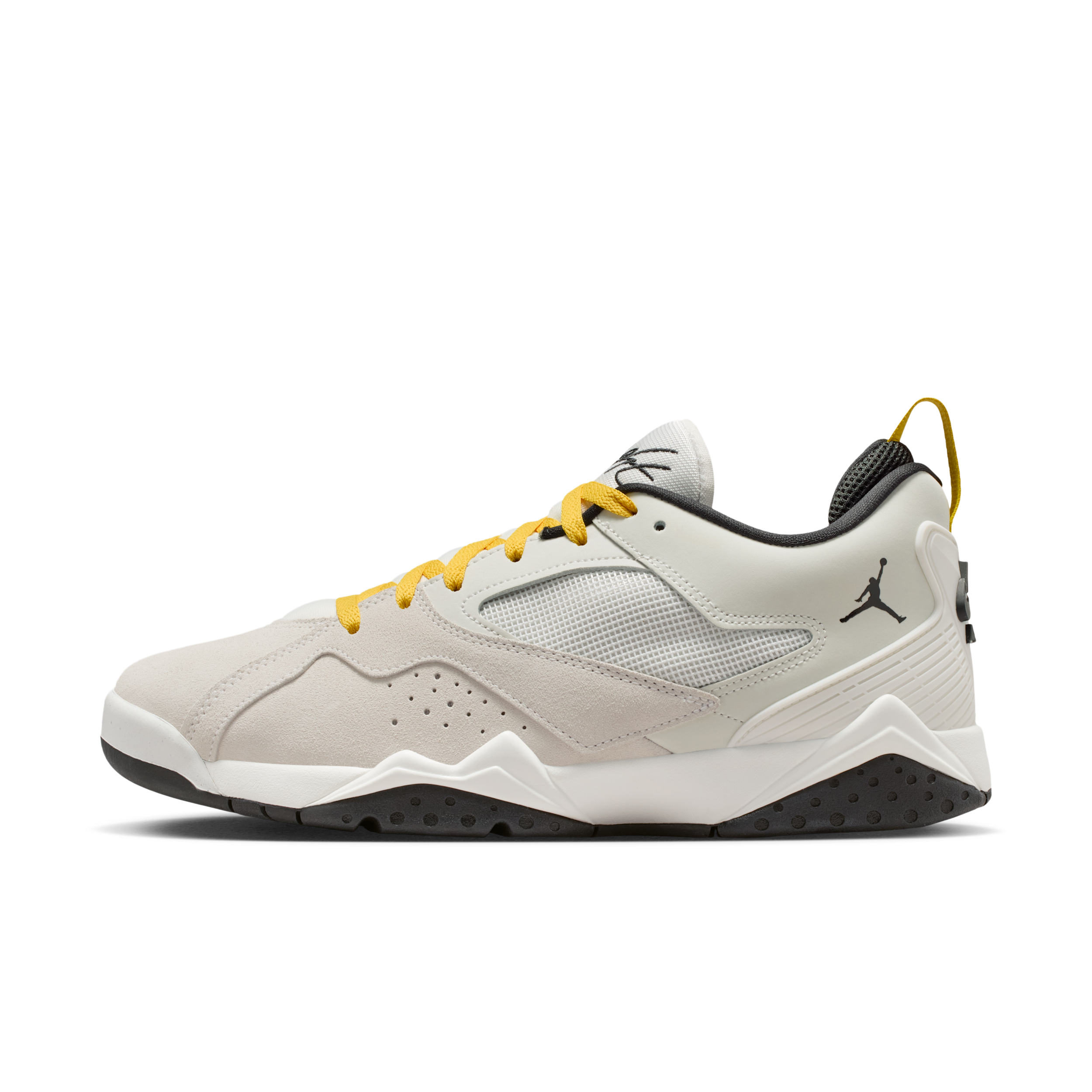 Air Jordan MVP 92 Shoes, Men's, M10/W11.5, Summit White/Black/Vivid Sulfur