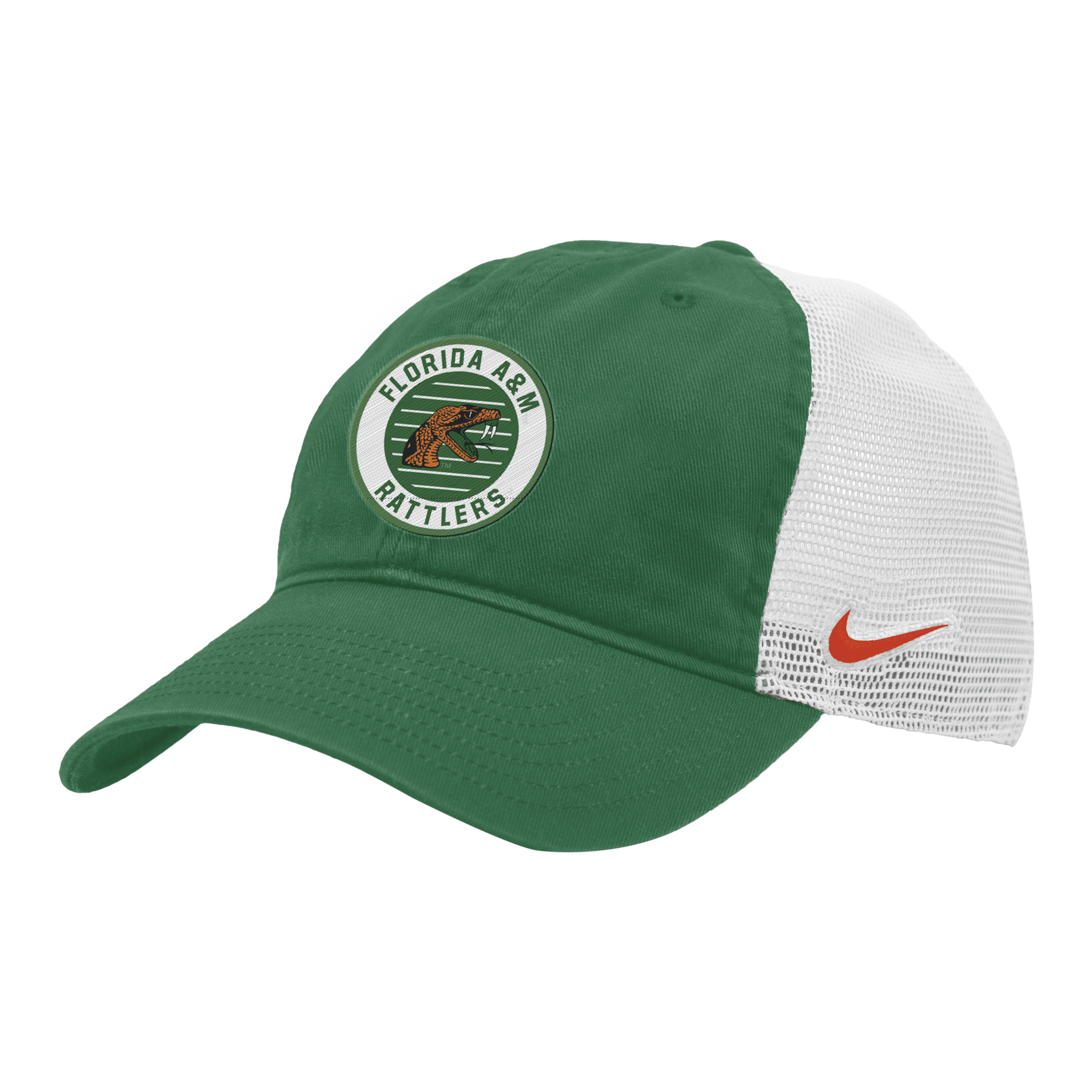 Nike Famu Heritage86  Unisex College Trucker Hat In Green