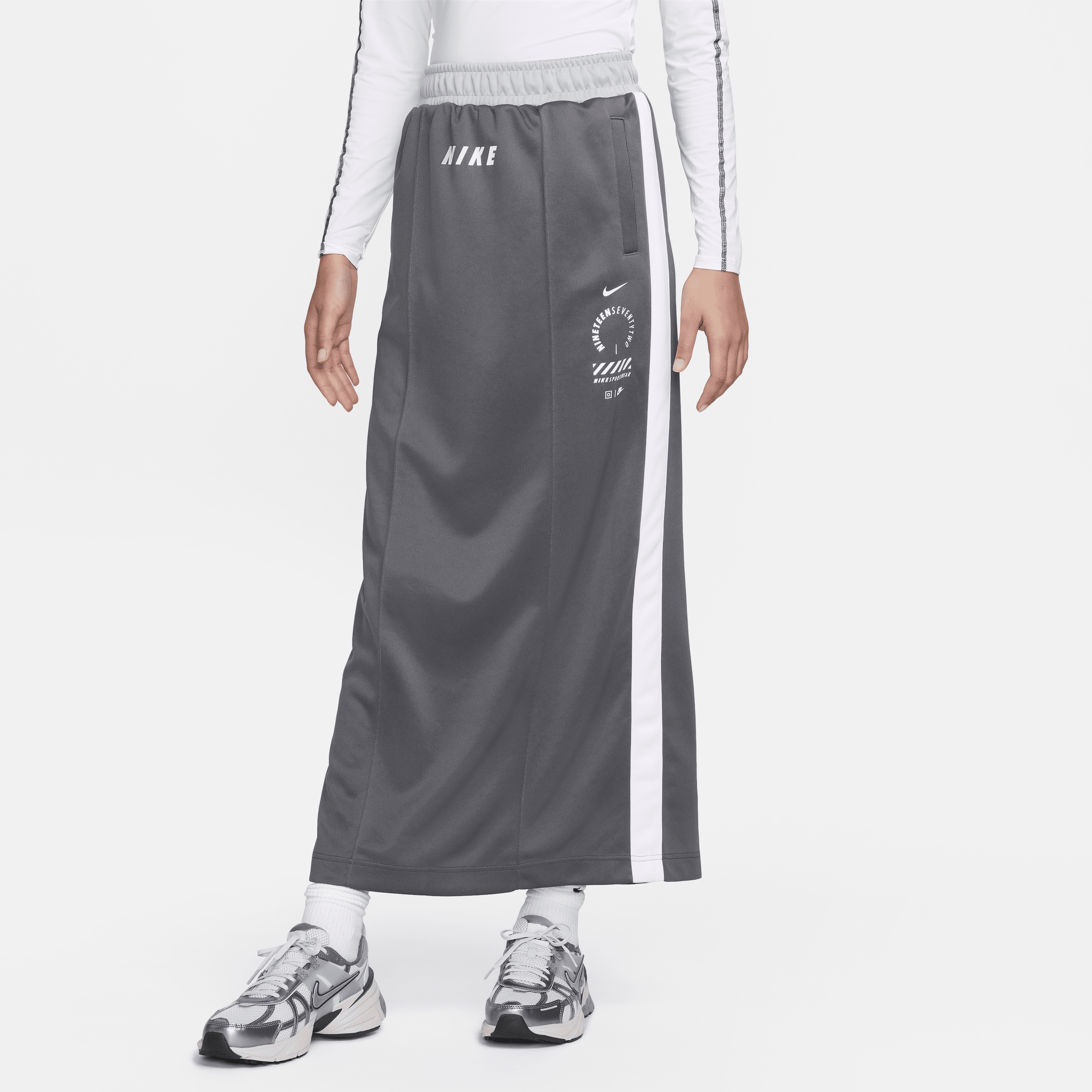 Shop Nike Women's  Sportswear Skirt In Grey