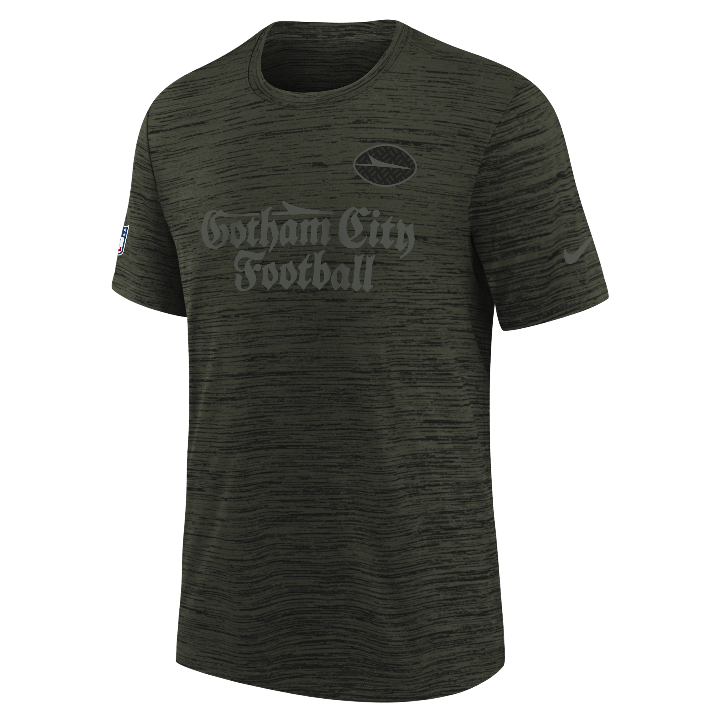 Nike Big Boys and Girls Gotham Green New York Jets 2025 Rivalries Collection Sideline Velocity Dri-fit T-Shirt - Green