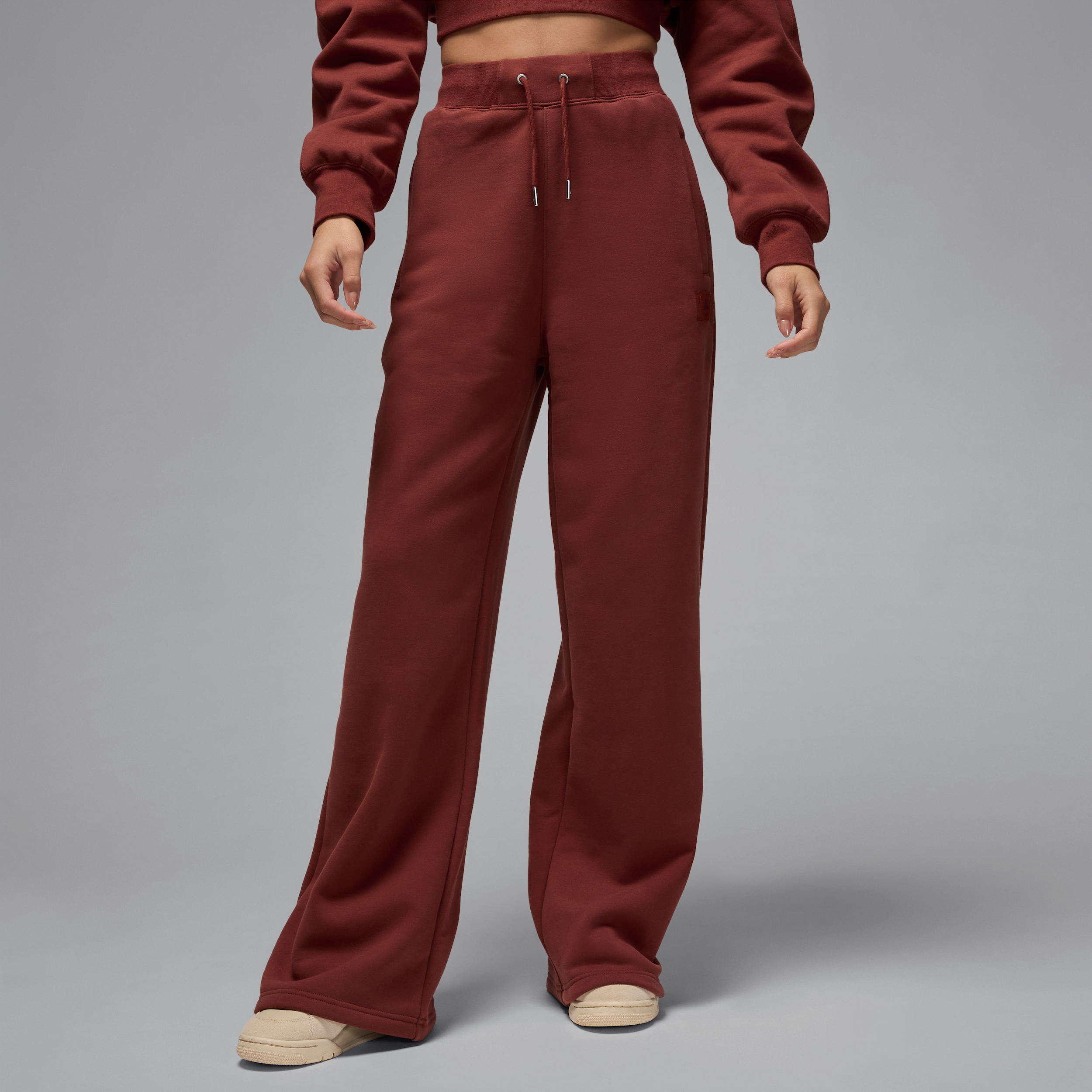 JORDAN WOMEN'S FLIGHT FLEECE OPEN-HEM PANTS 1015648103
