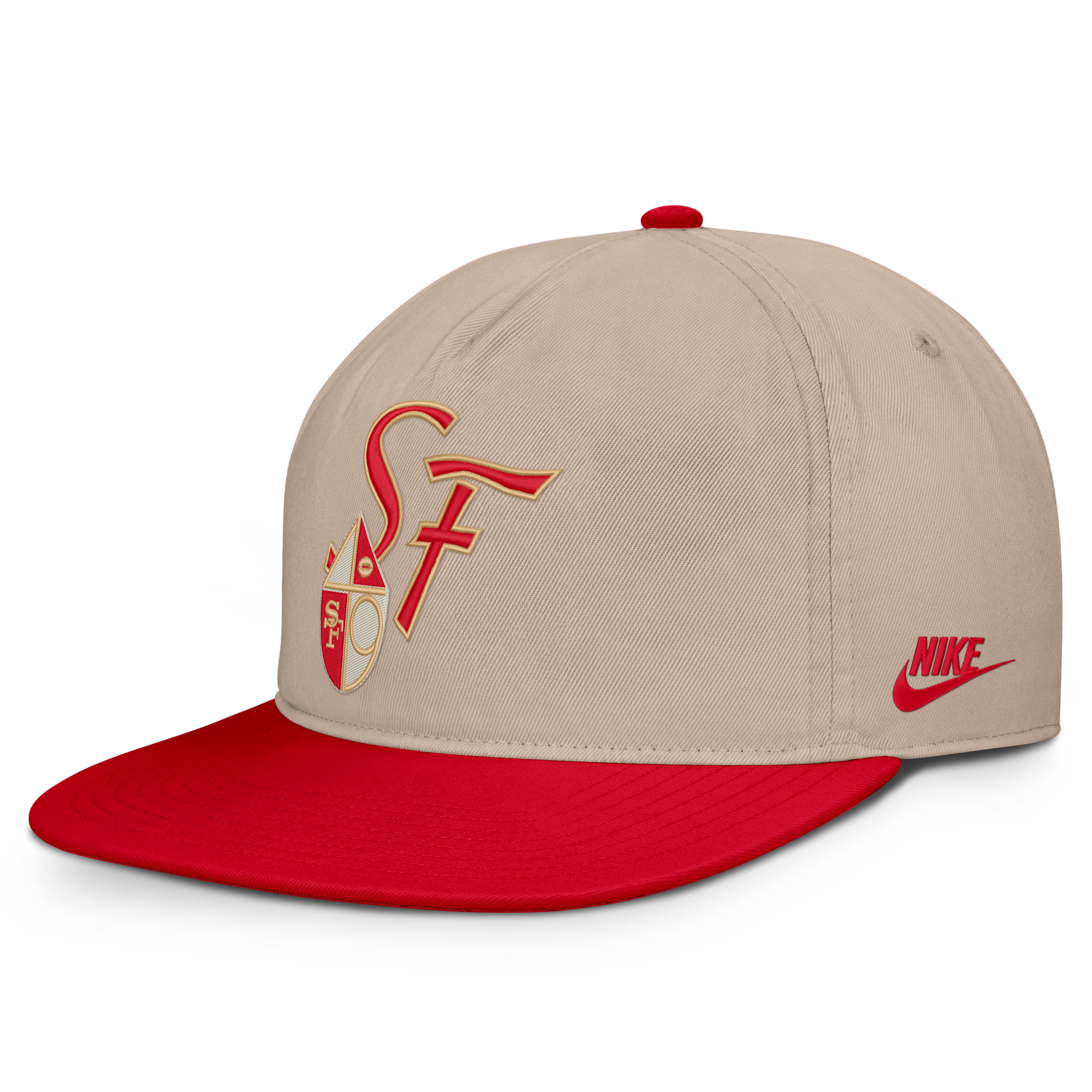 San Francisco 49ers Rewind Pro Nike Men's NFL Adjustable Hat in Brown | NF570J2Q73V-SF5