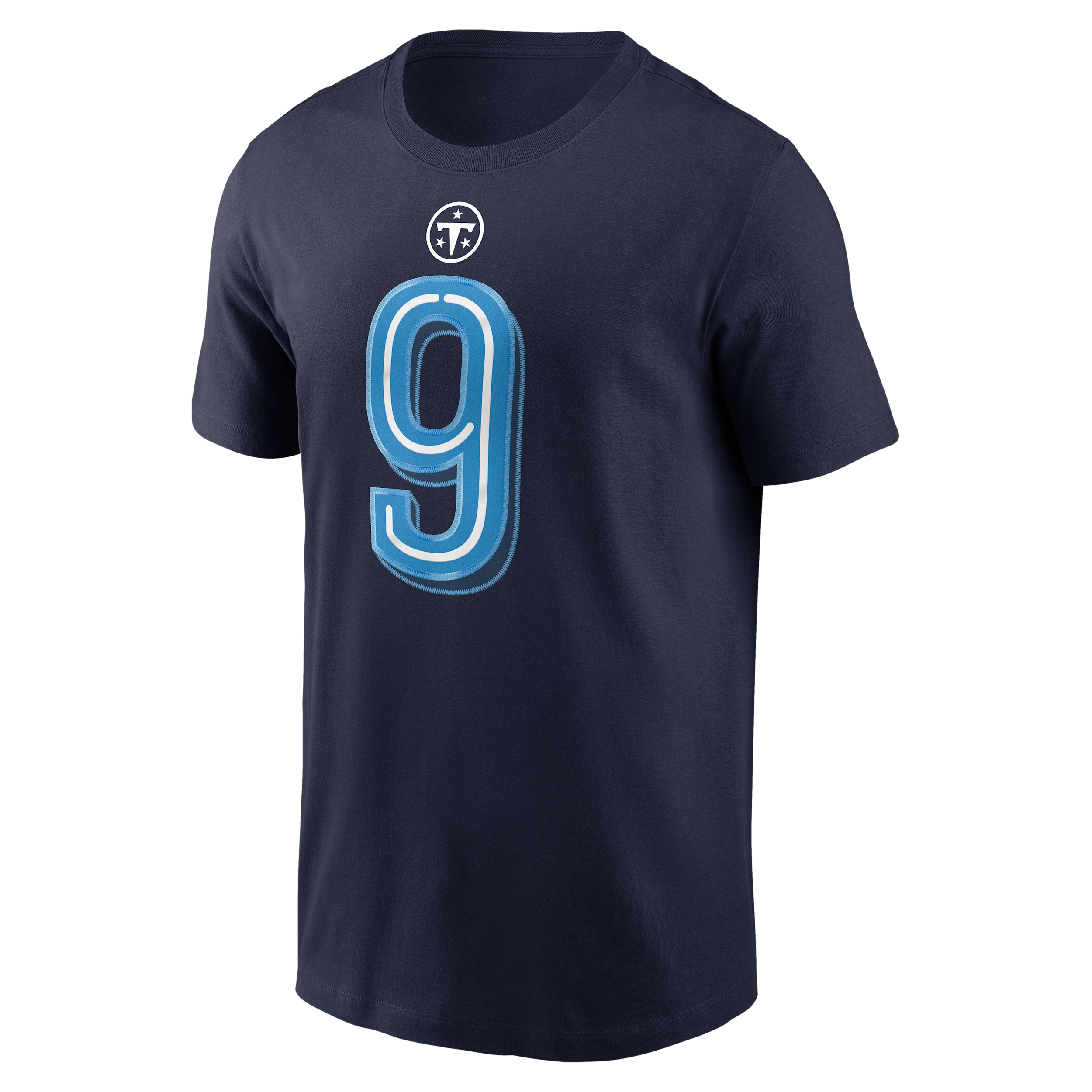 Nike Men's Steve McNair Navy Tennessee Titans 2026 Rivalries Collection Player Name & Number T-Shirt - Navy