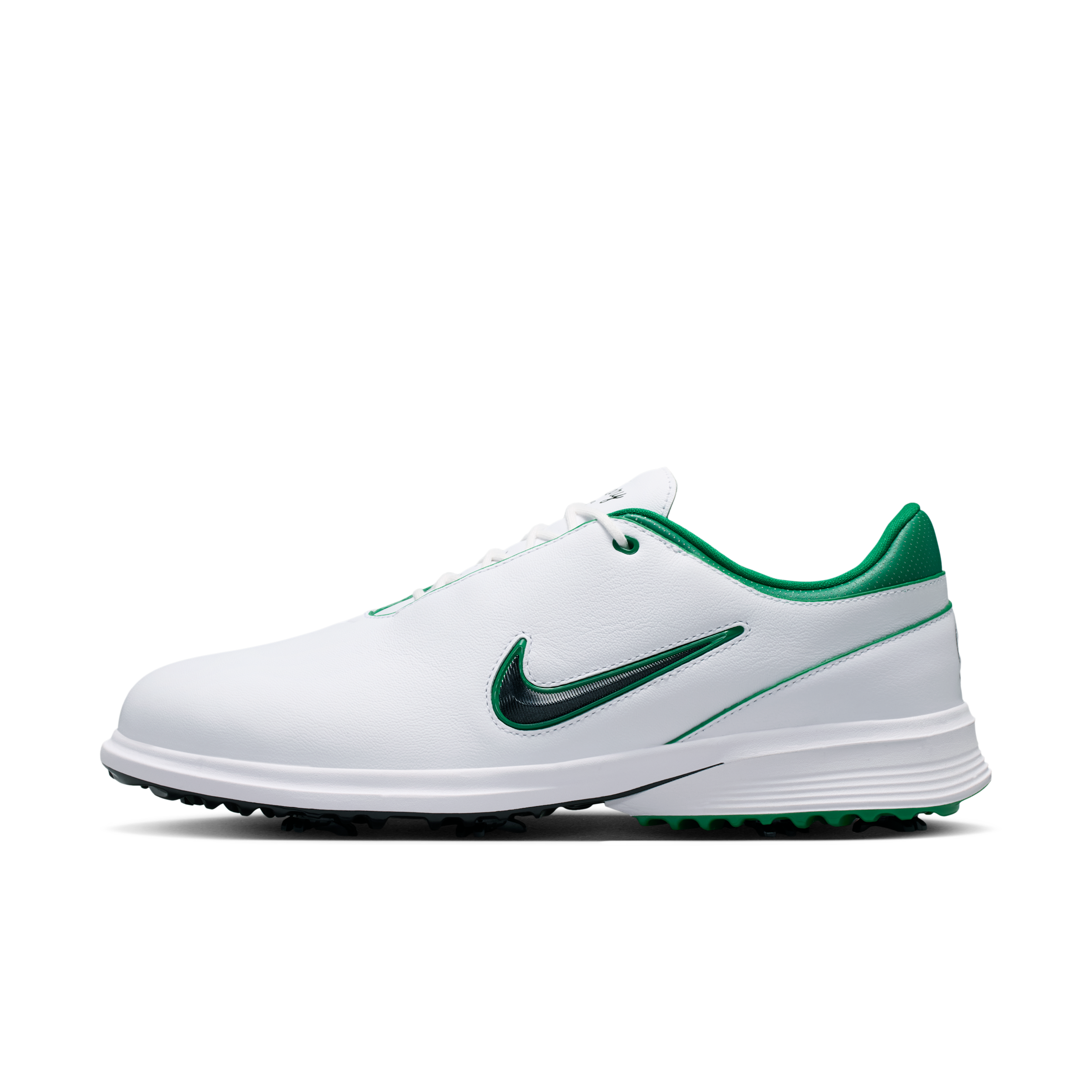 Nike Men's Victory Tour 4 Golf Shoes, Size 10, White/Black/Malachite