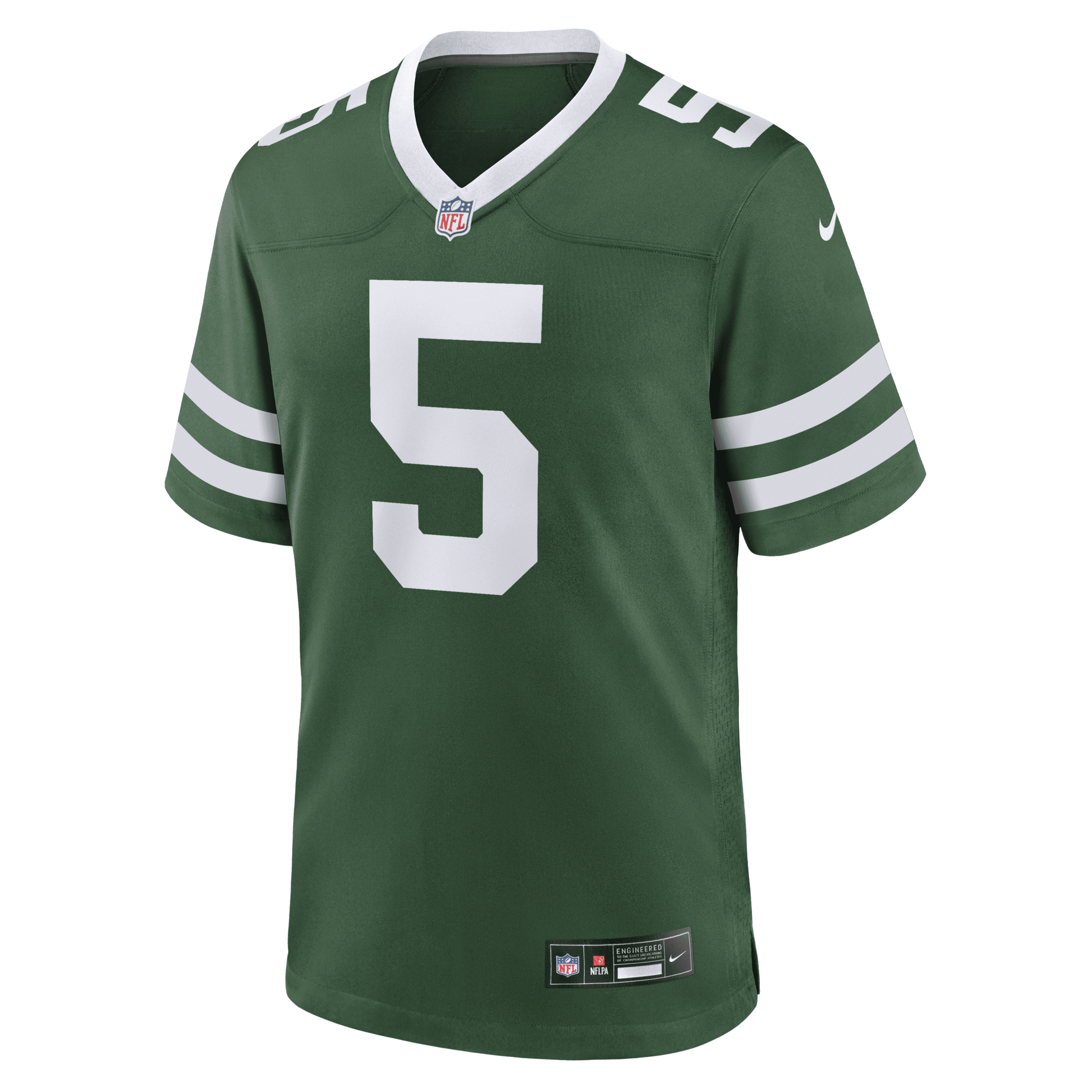 Shop Nike Garrett Wilson New York Jets  Men's Nfl Game Football Jersey In Green