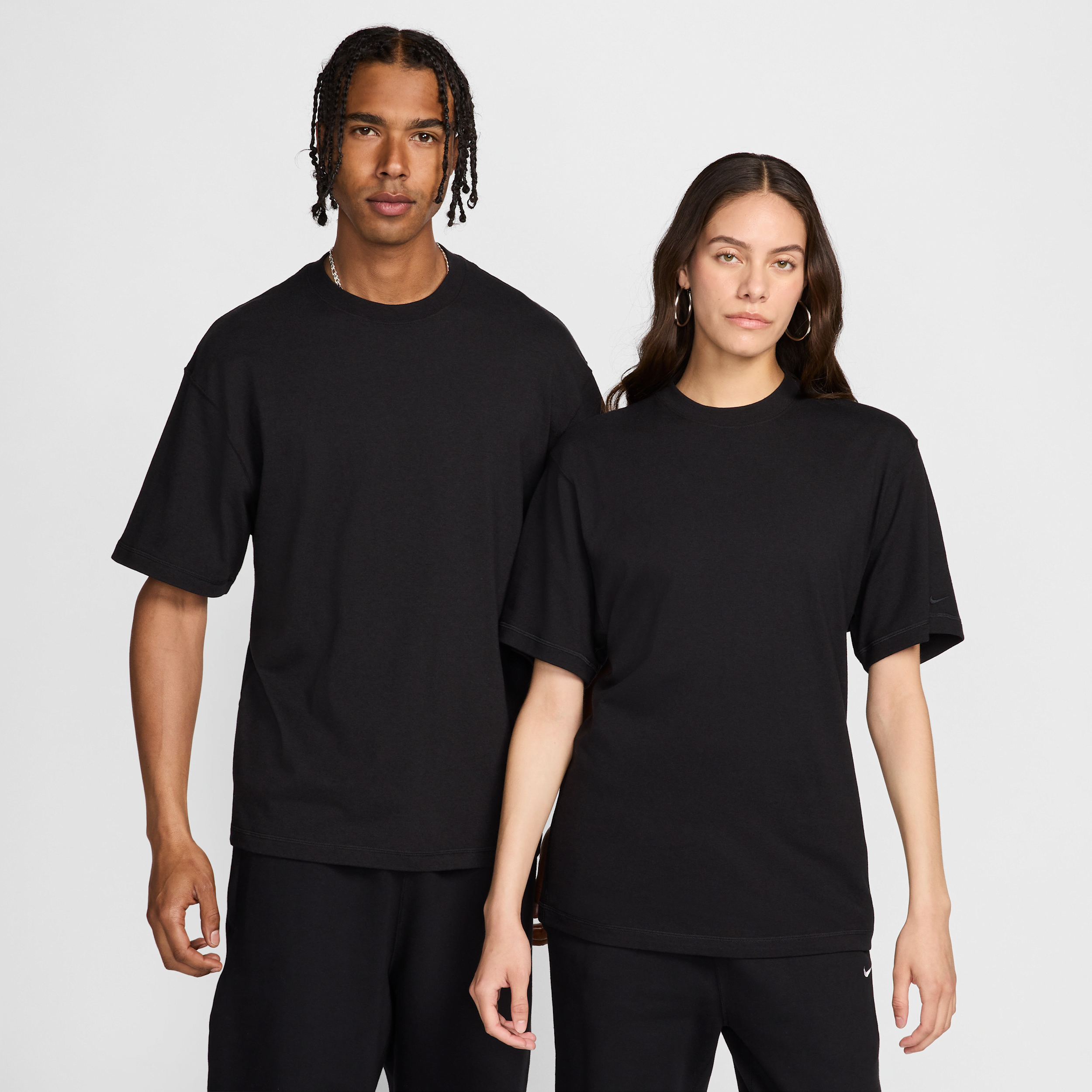 Nike Unisex Wool Classics Short-sleeve T-shirt In Black