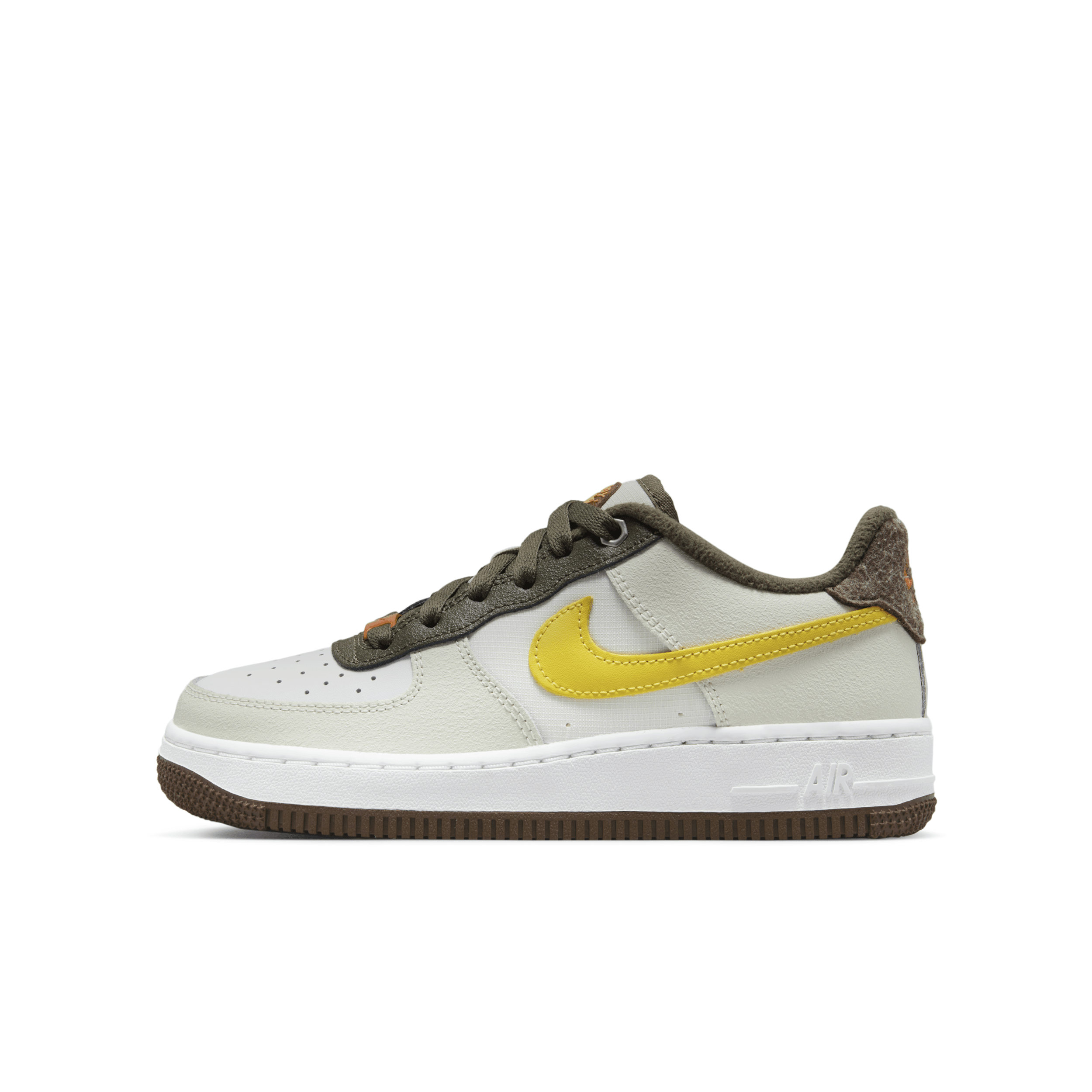 Nike Air Force 1 Lv8 Big Kids' Shoes In White