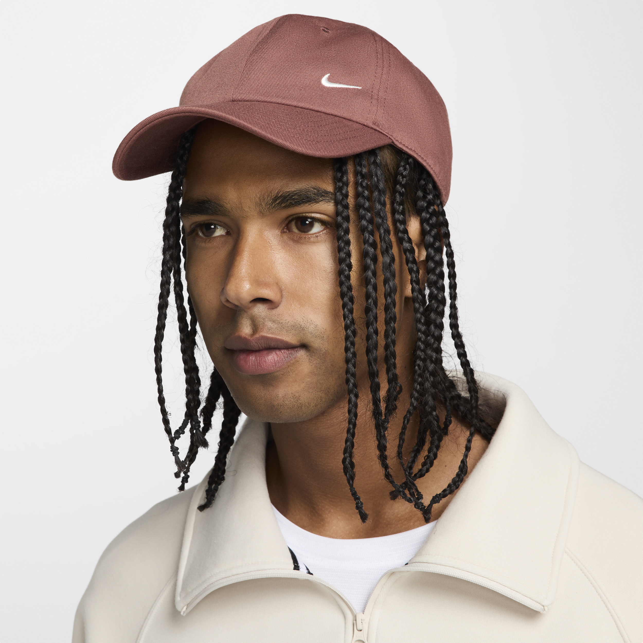 Nike Unisex Club Unstructured Cap In Brown