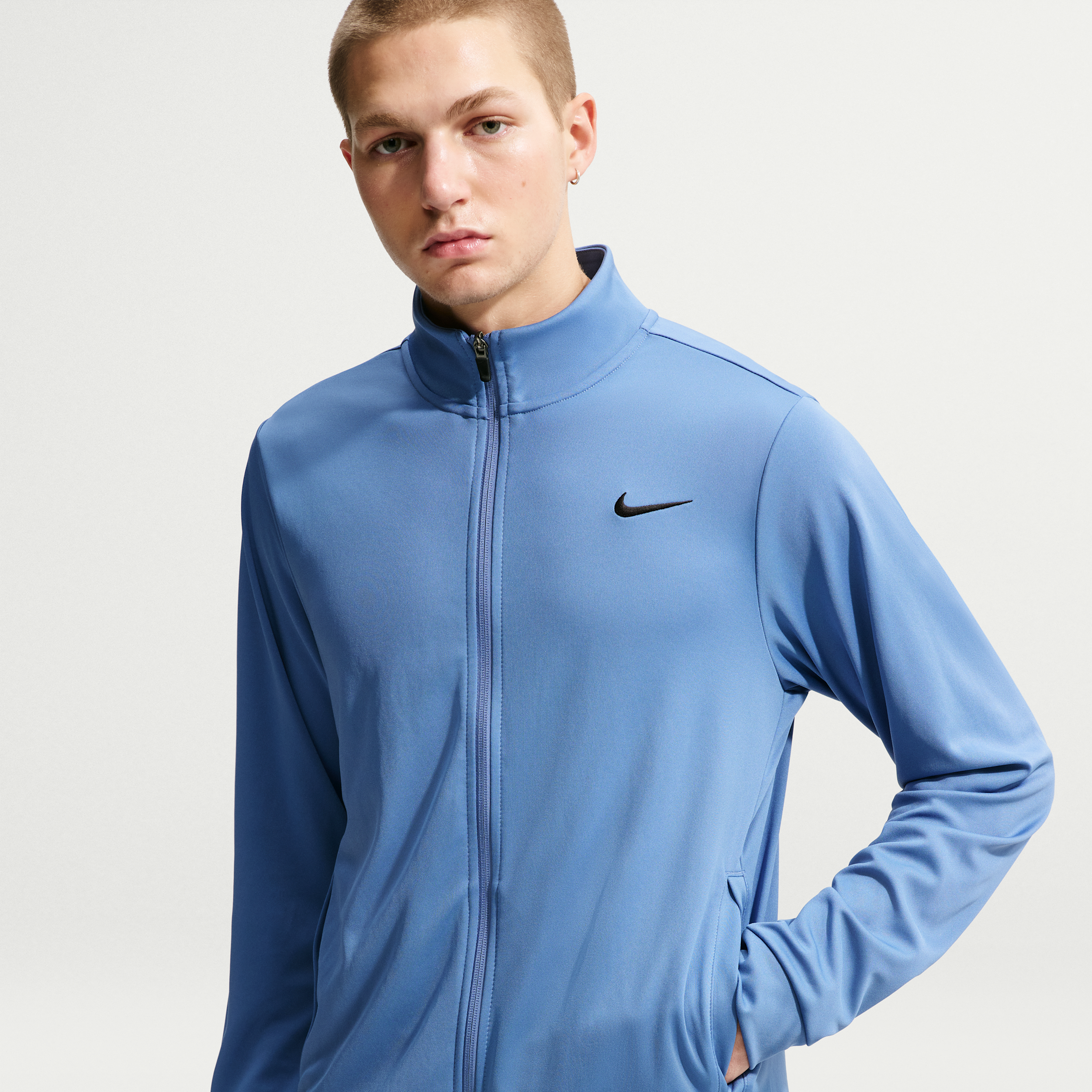Nike Men's Flex Dri-FIT Training Jacket in Blue | IM3615-459