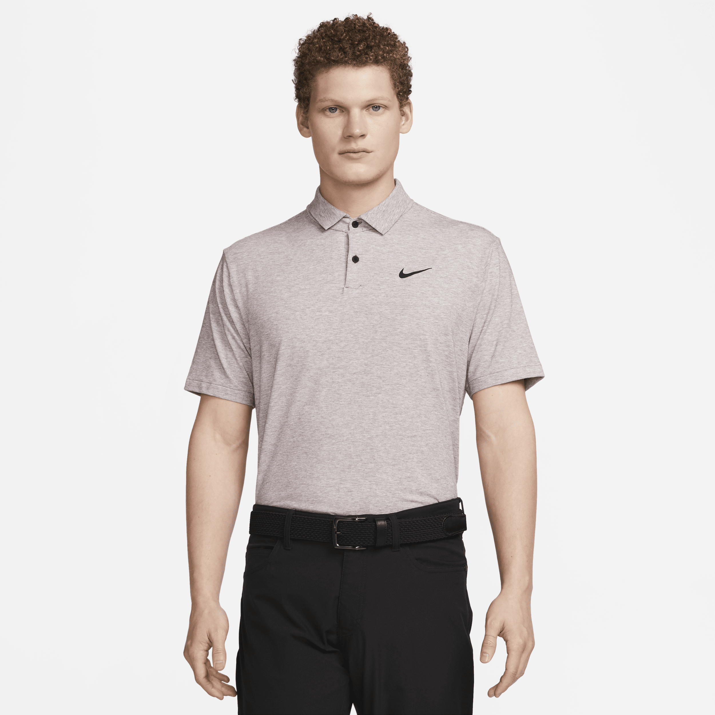 Shop Nike Men's Dri-fit Tour Golf Polo In Brown