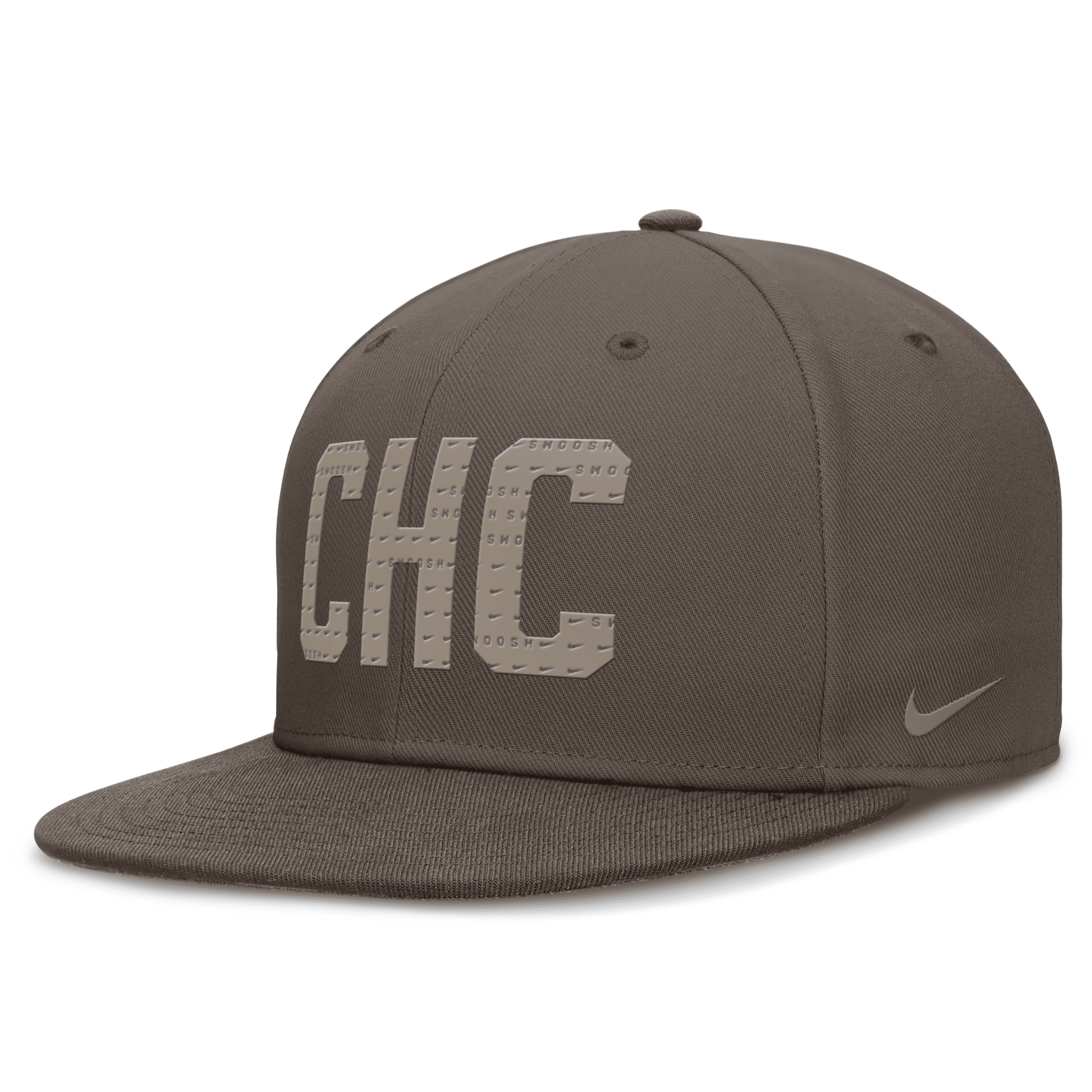 Shop Nike Chicago Cubs Statement True  Men's Dri-fit Mlb Fitted Hat In Brown