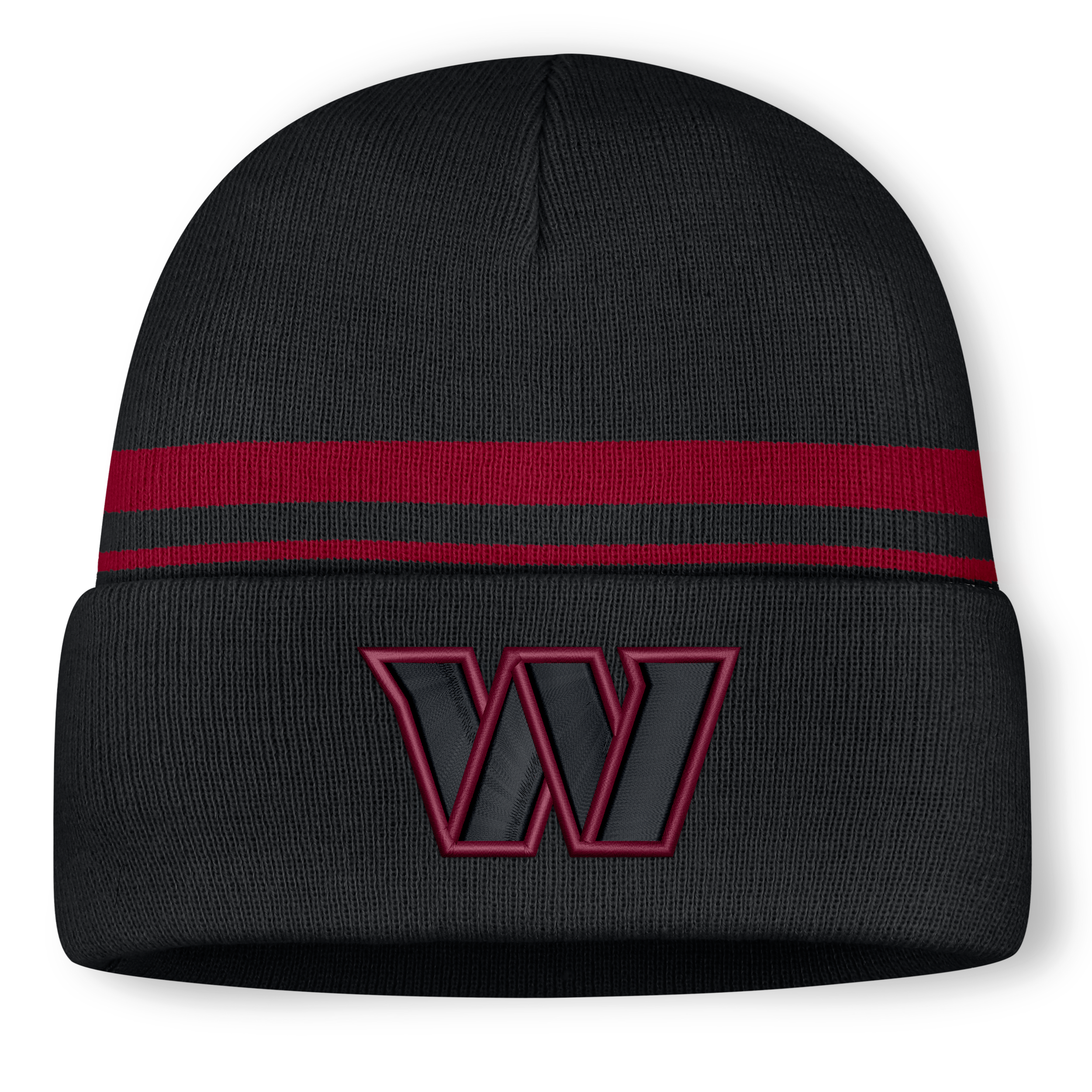 Washington Commanders Primetime Utility Nike Men's NFL Cuffed Beanie in Black | NF40069Y9E-10L