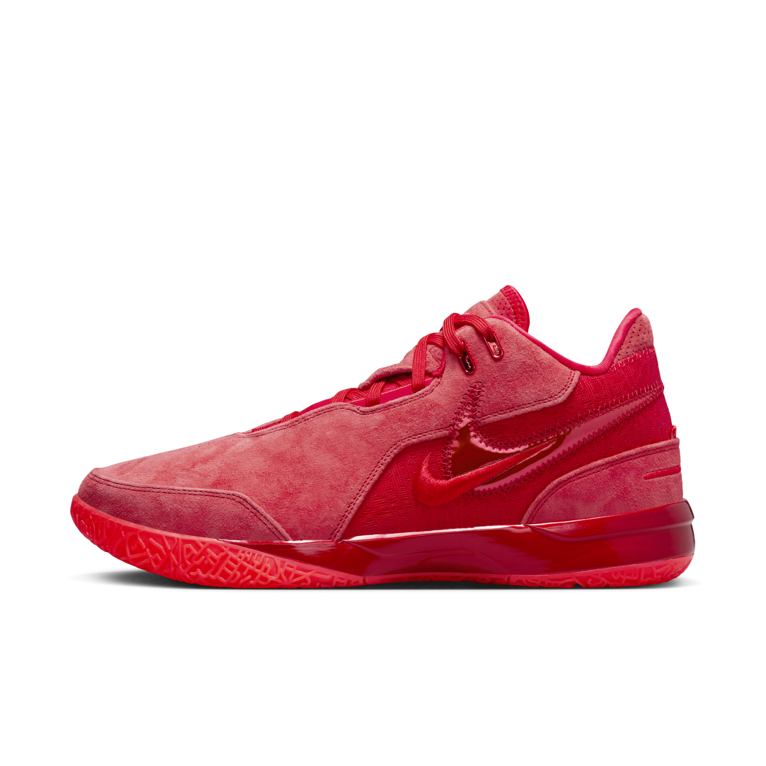 Shop Nike Men's Lebron Nxxt Gen Ampd Basketball Shoes In Red