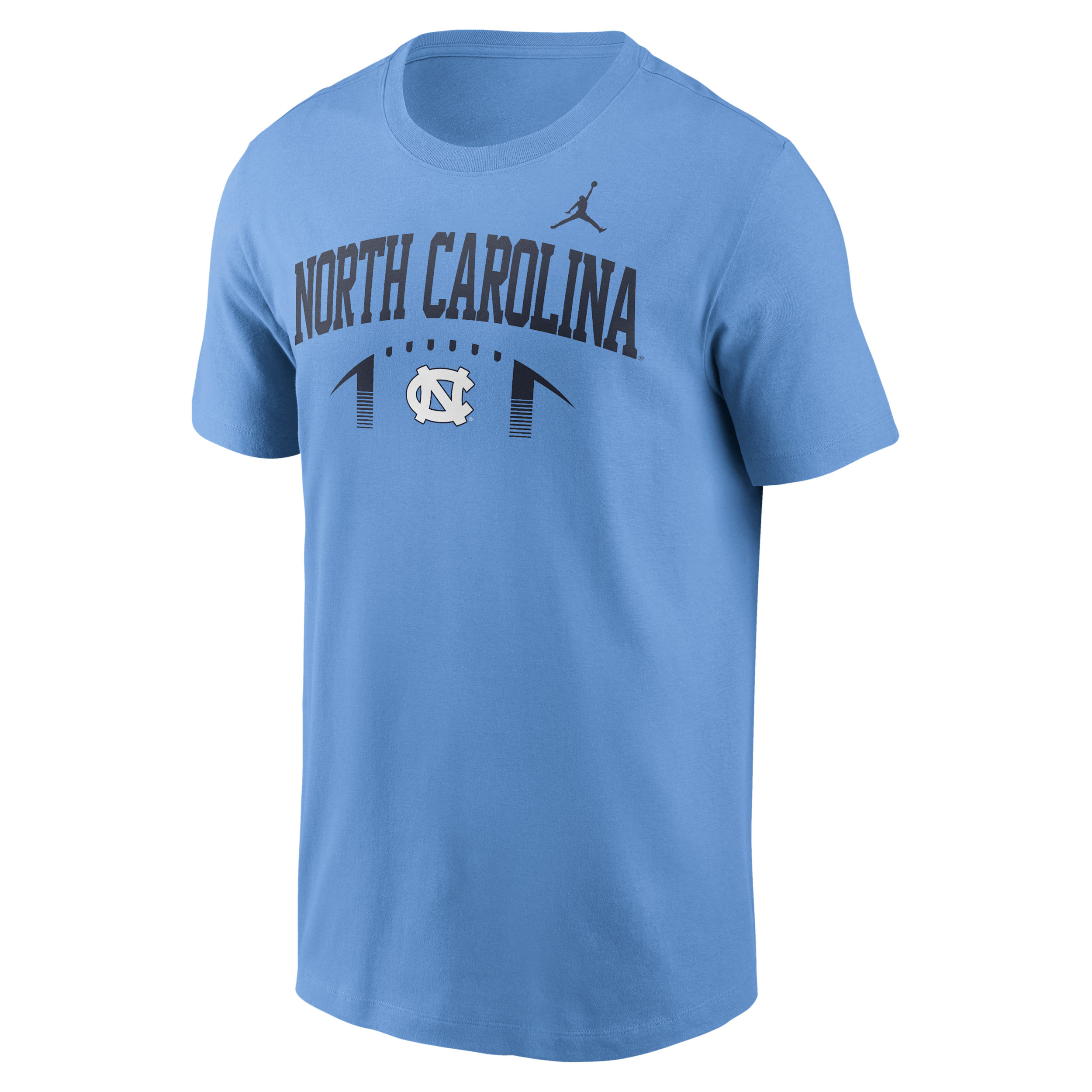 Jordan Men's Carolina Blue North Carolina Tar Heels Primetime Football Icon T-Shirt - Carolina Blue
