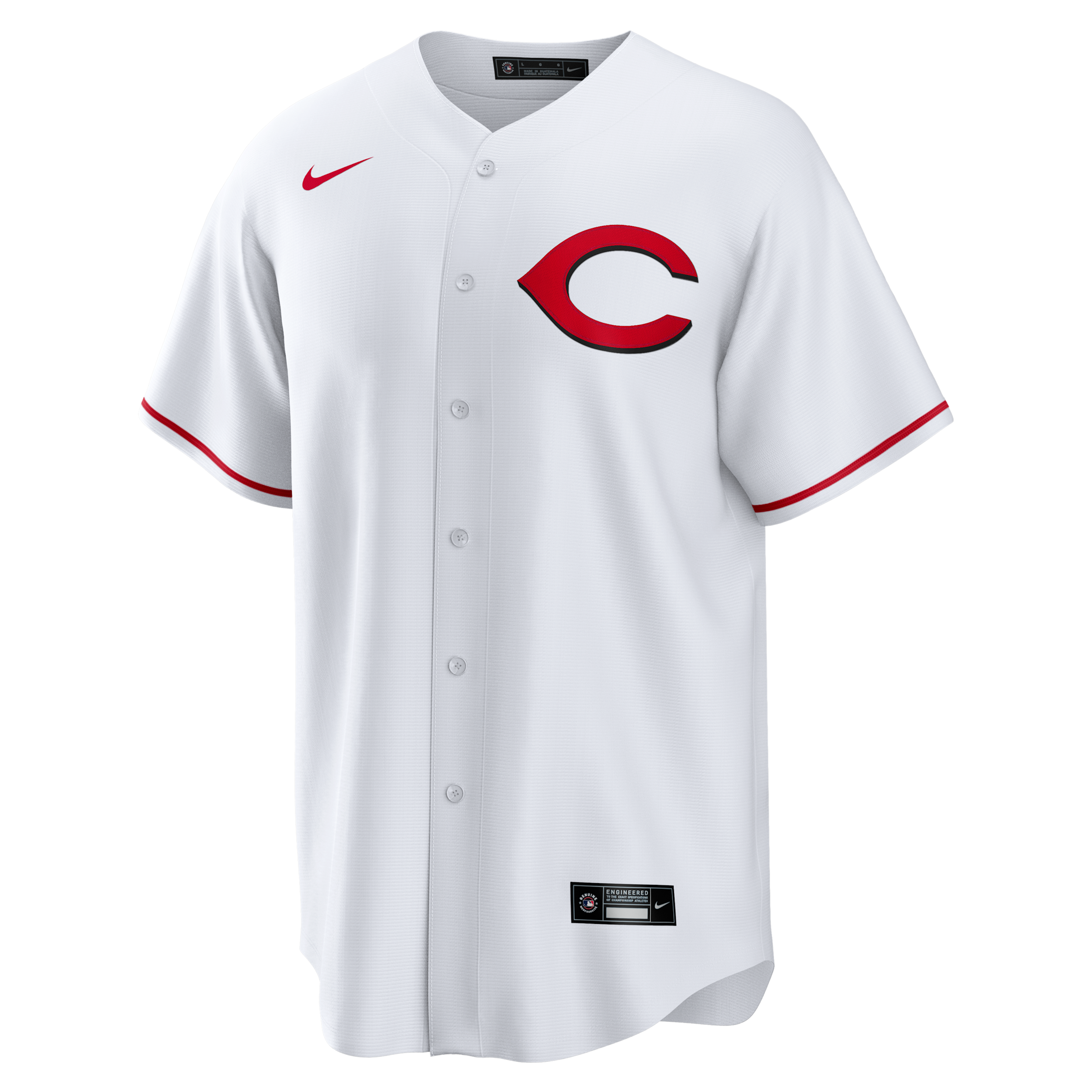 Nike Men's Elly De La Cruz White Cincinnati Reds Alternate 2 Replica 2.0 Player Jersey - White