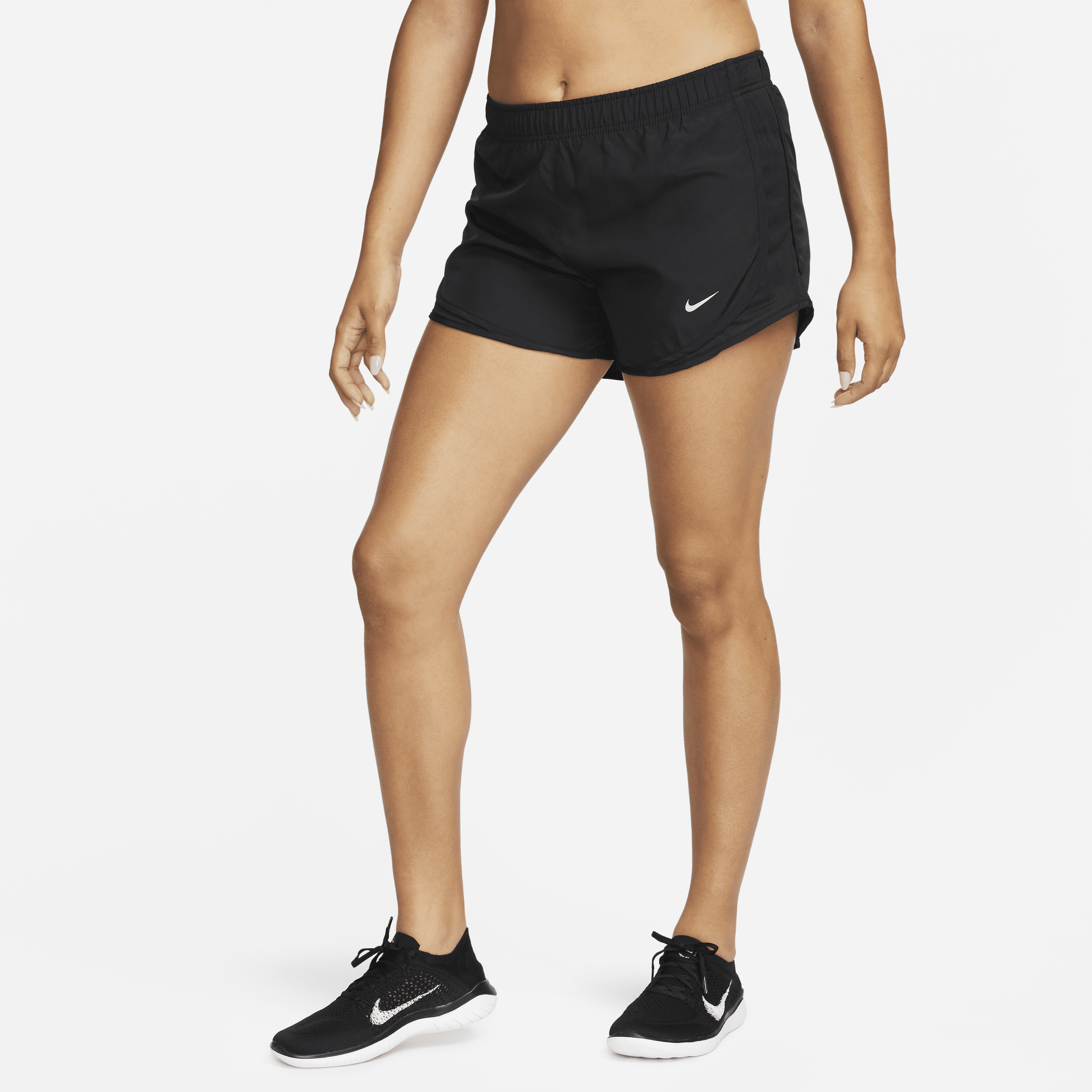 Nike Women's Tempo Brief-Lined Running Shorts in Black | 831558-014