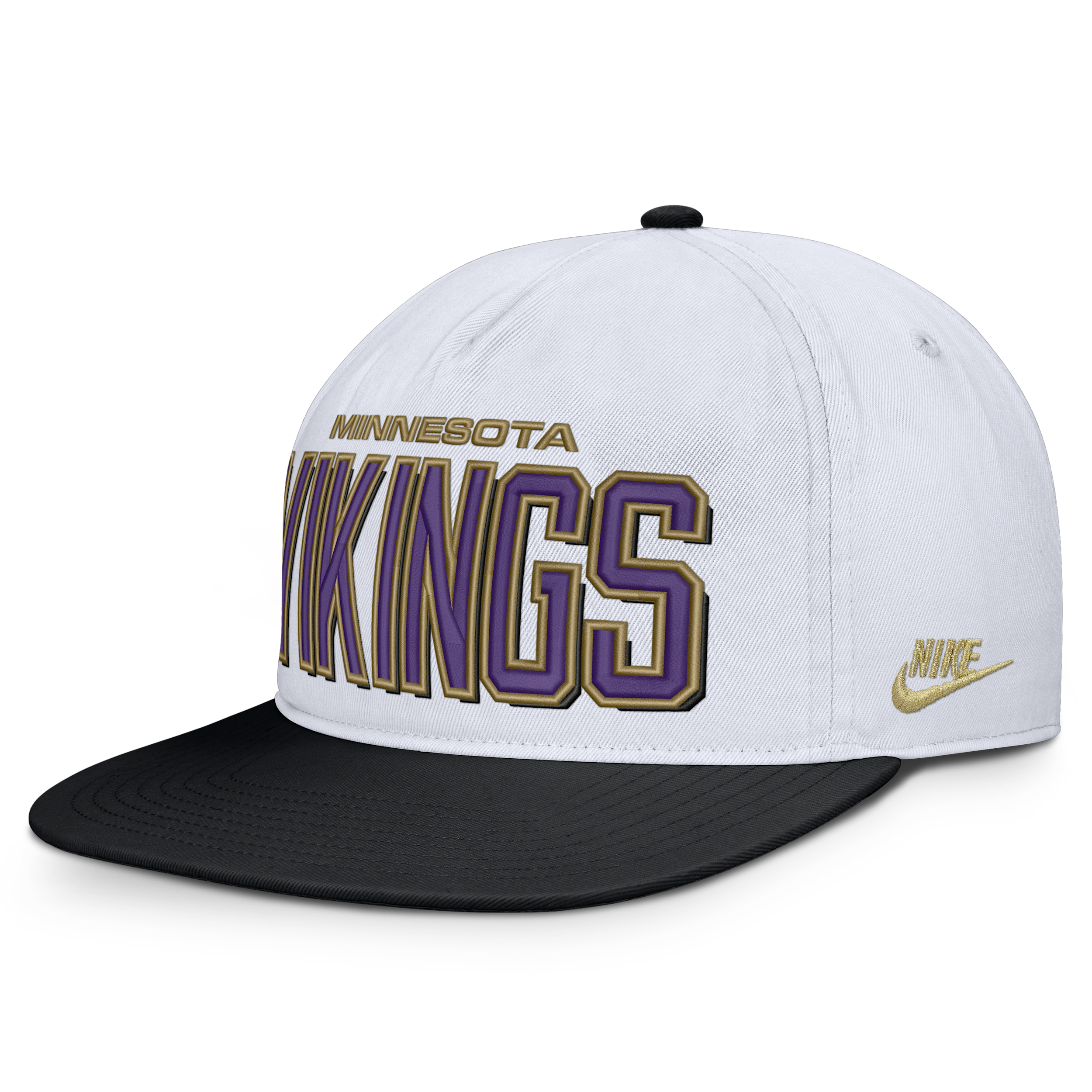 Minnesota Vikings Pro Nike Men's NFL Adjustable Hat in White | NF57064N9M-VGY
