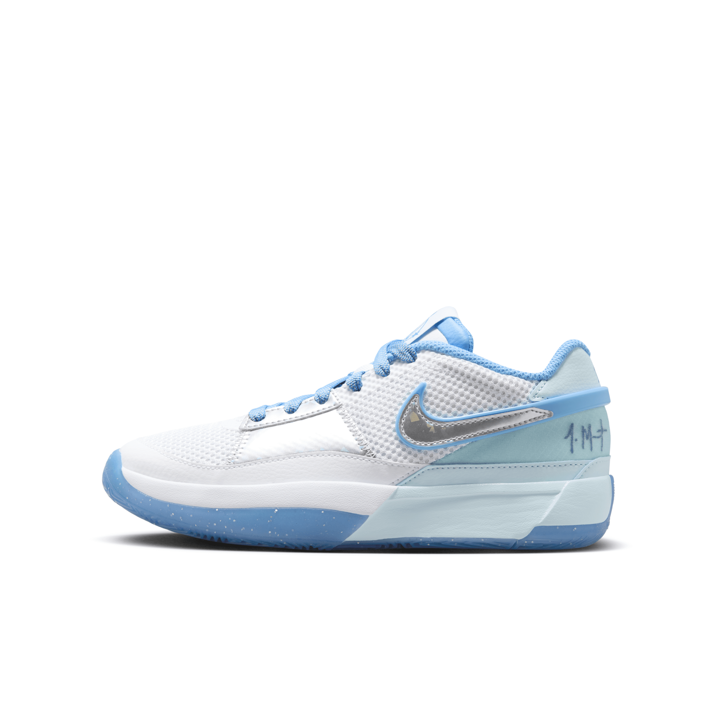Shop Nike Ja 1 Se Big Kids' Basketball Shoes In Blue