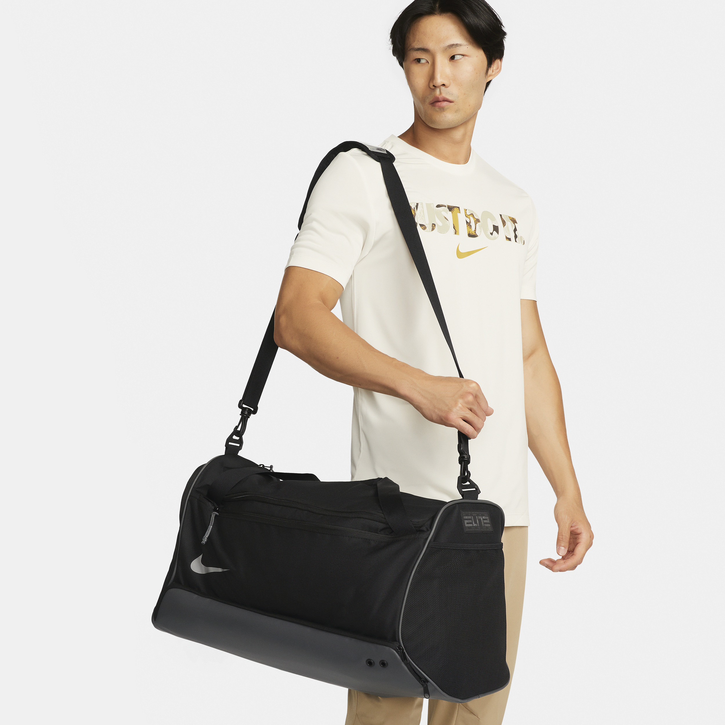 Nike Unisex Hoops Elite Duffel Bag (57l) In Black
