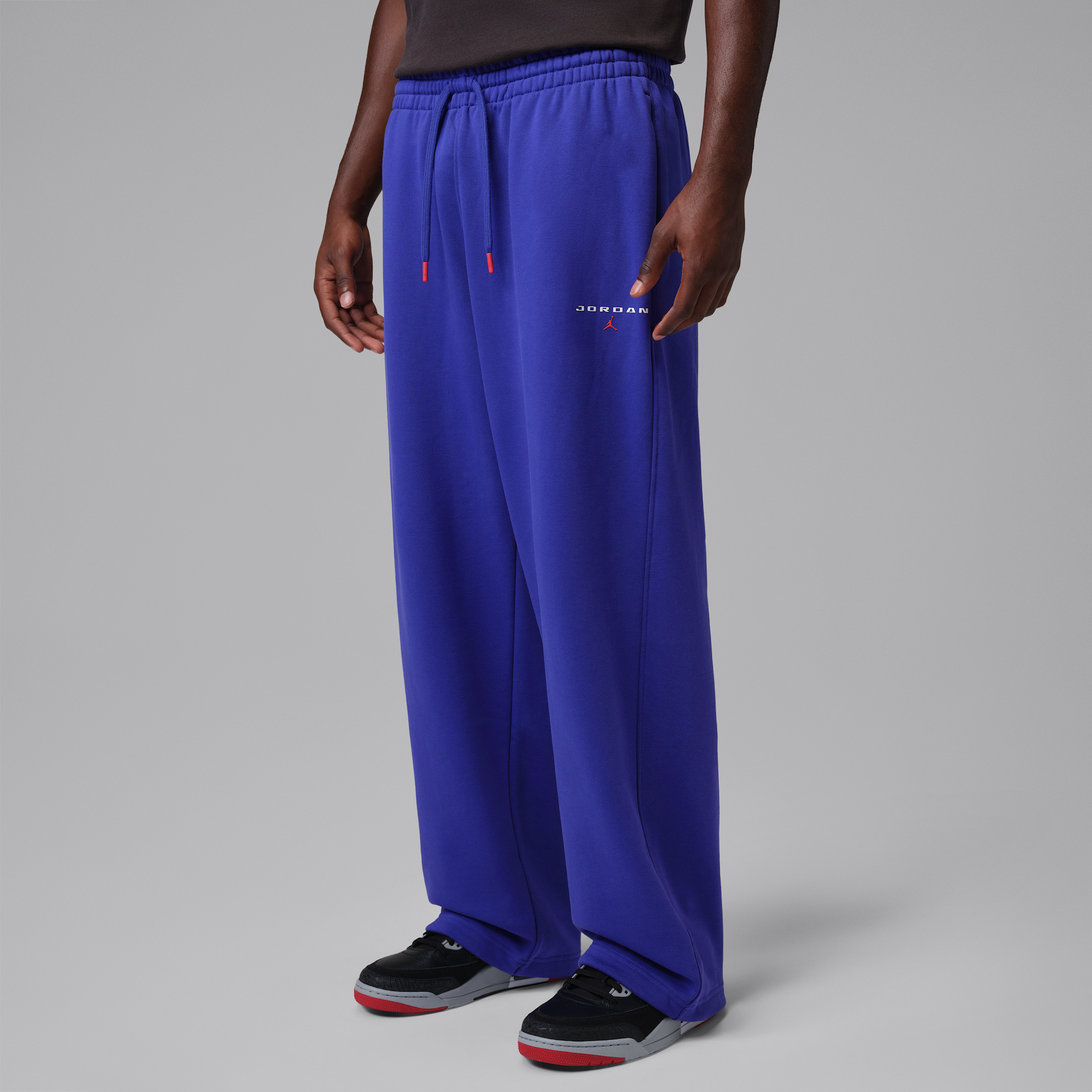 Men's Jordan Flight Fleece Pants in Blue | IW6372-432
