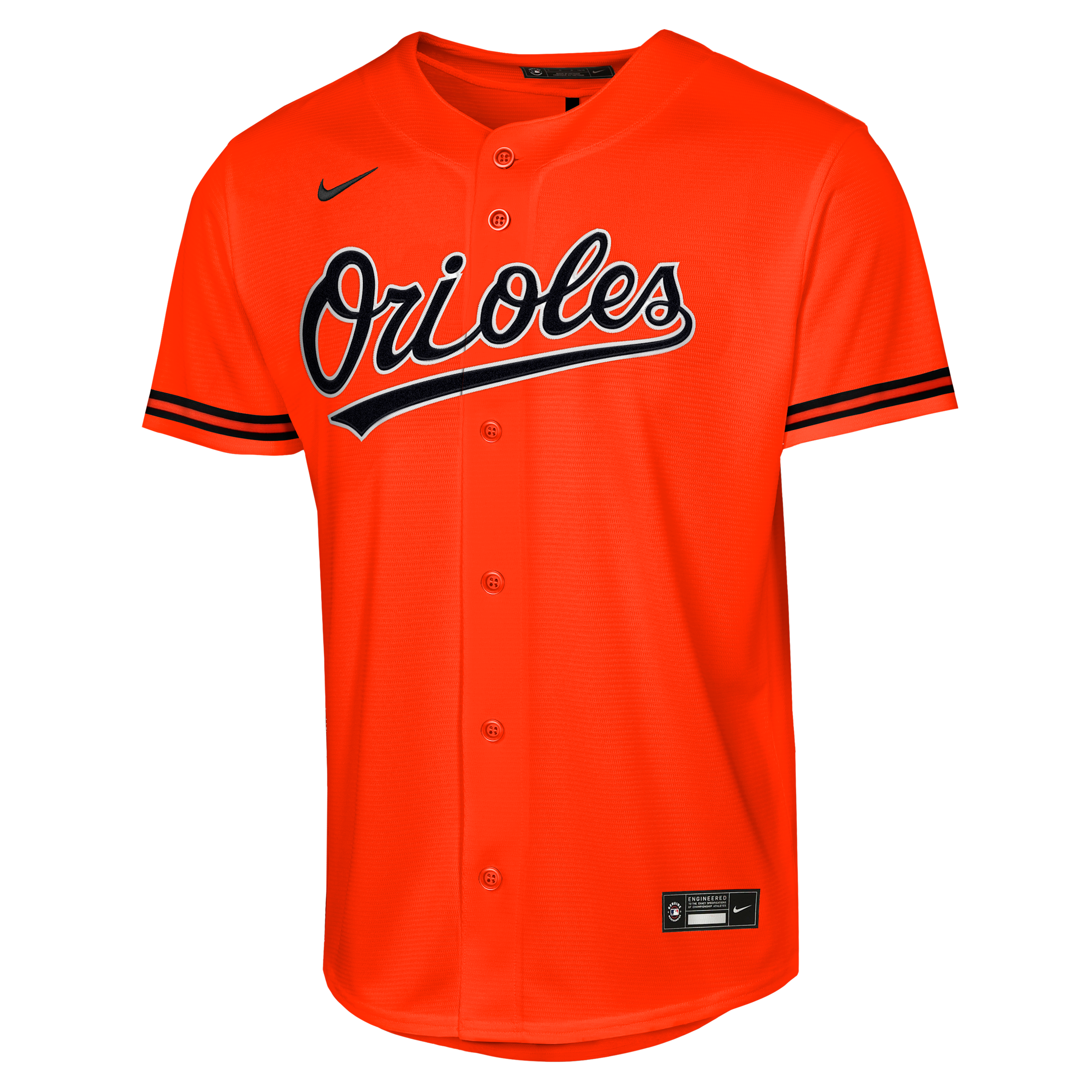 Baltimore Orioles Big Kids' Nike Baseline Replica Team Jersey in Orange | B7B2AB00BAL-NDS