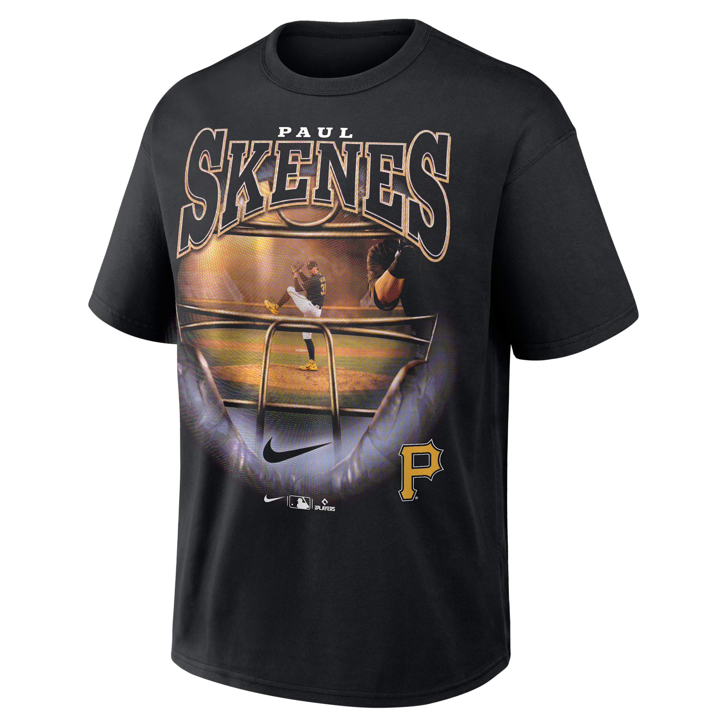 Paul Skenes Pittsburgh Pirates Nike Men's MLB T-Shirt in Black | 04T600APT9-1J9