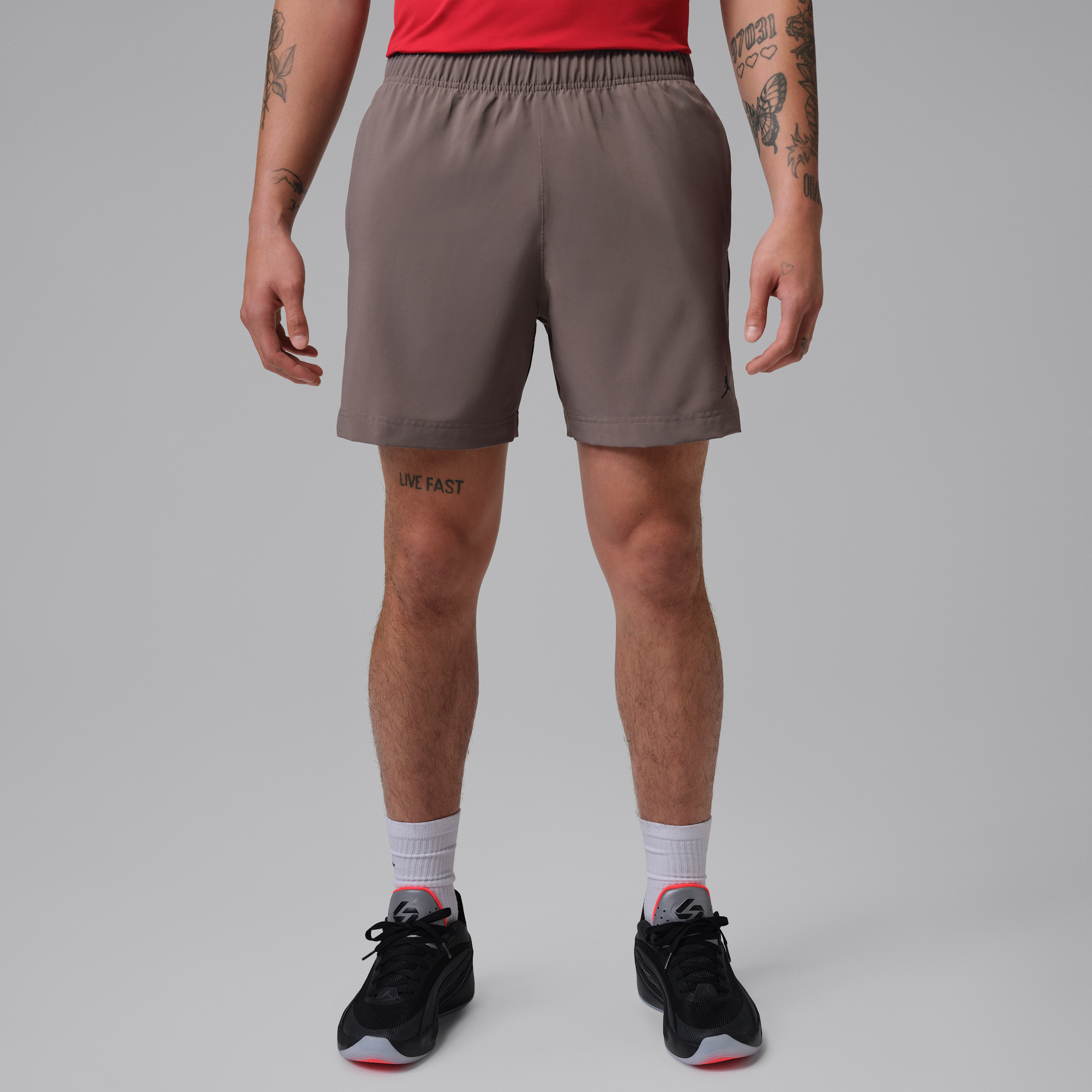 Men's Jordan Sport Essentials Dri-FIT Woven Shorts in Grey | IF2160-040