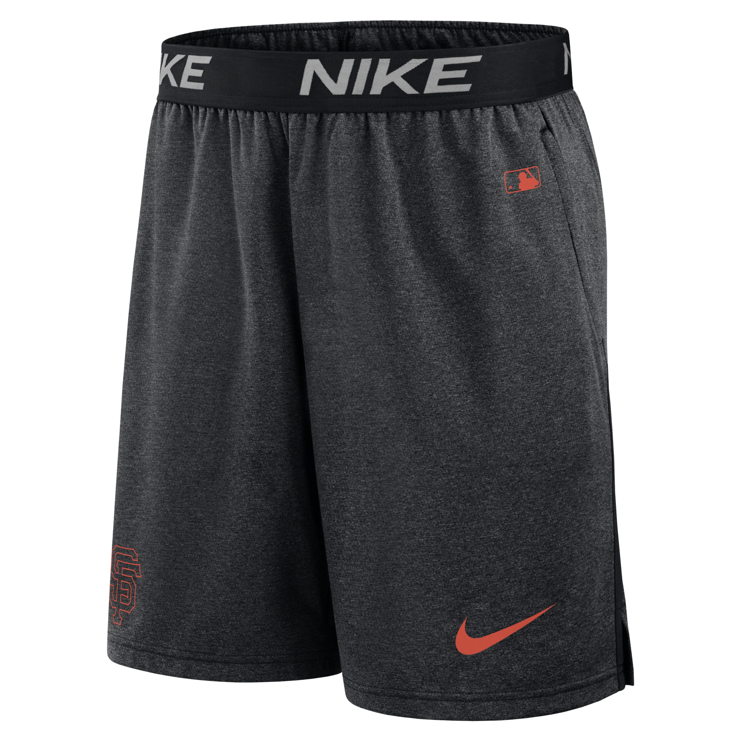 Nike San Francisco Giants Authentic Collection Practice  Men's Dri-fit Mlb Shorts In Black