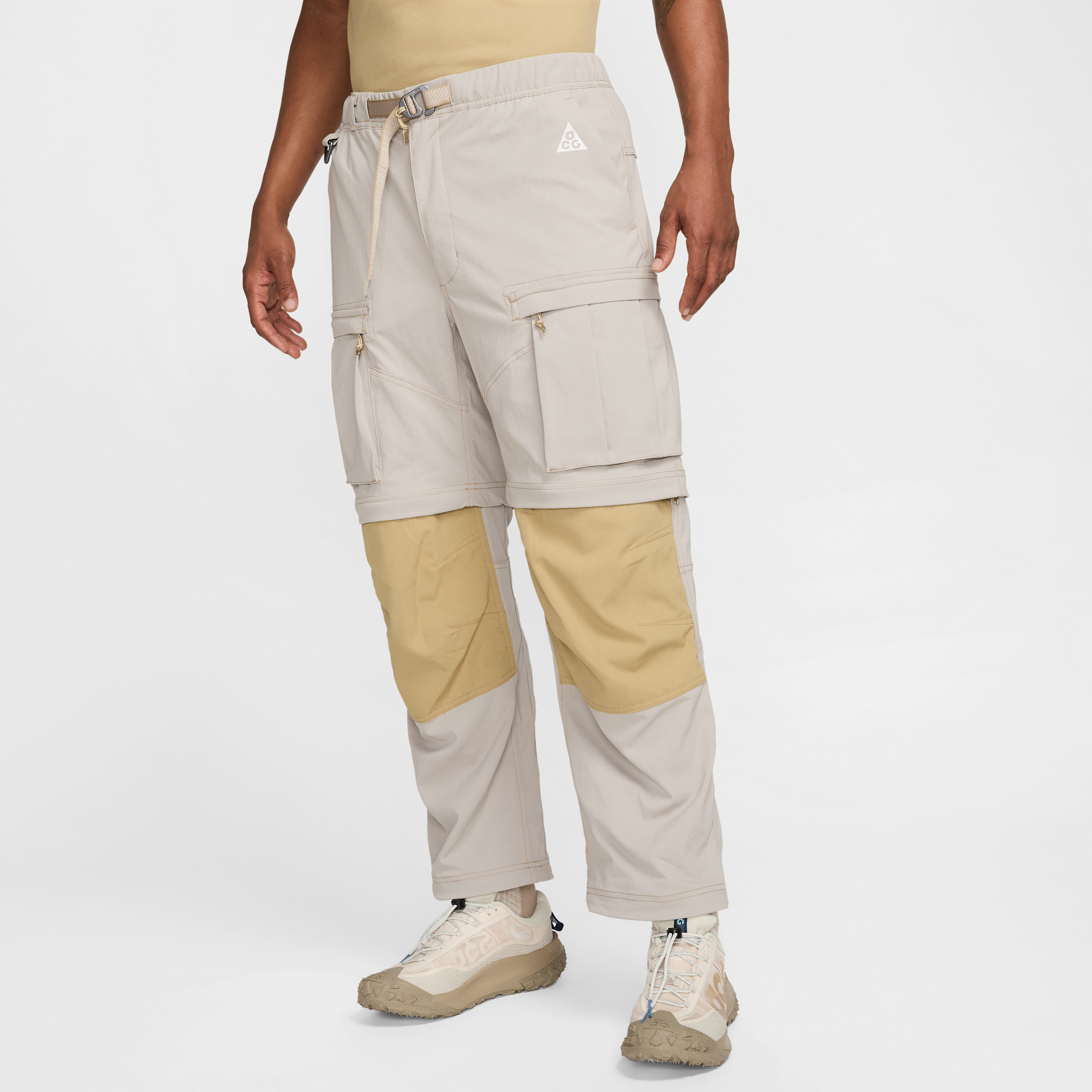 Nike Men's Acg "smith Summit" Cargo Pants In Grey