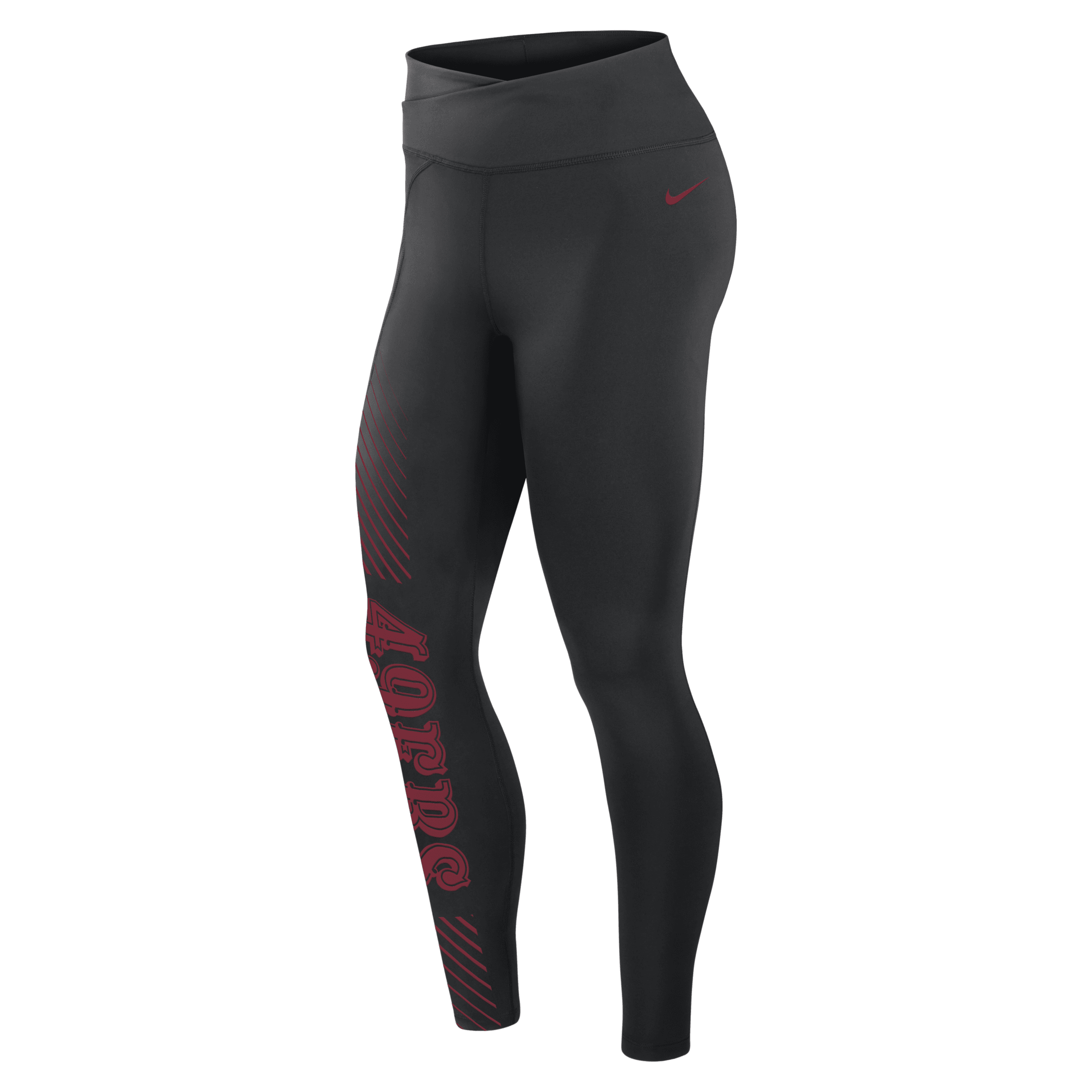 Nike Women's Dri-fit Yard Line (nfl San Francisco 49ers) Leggings In Black