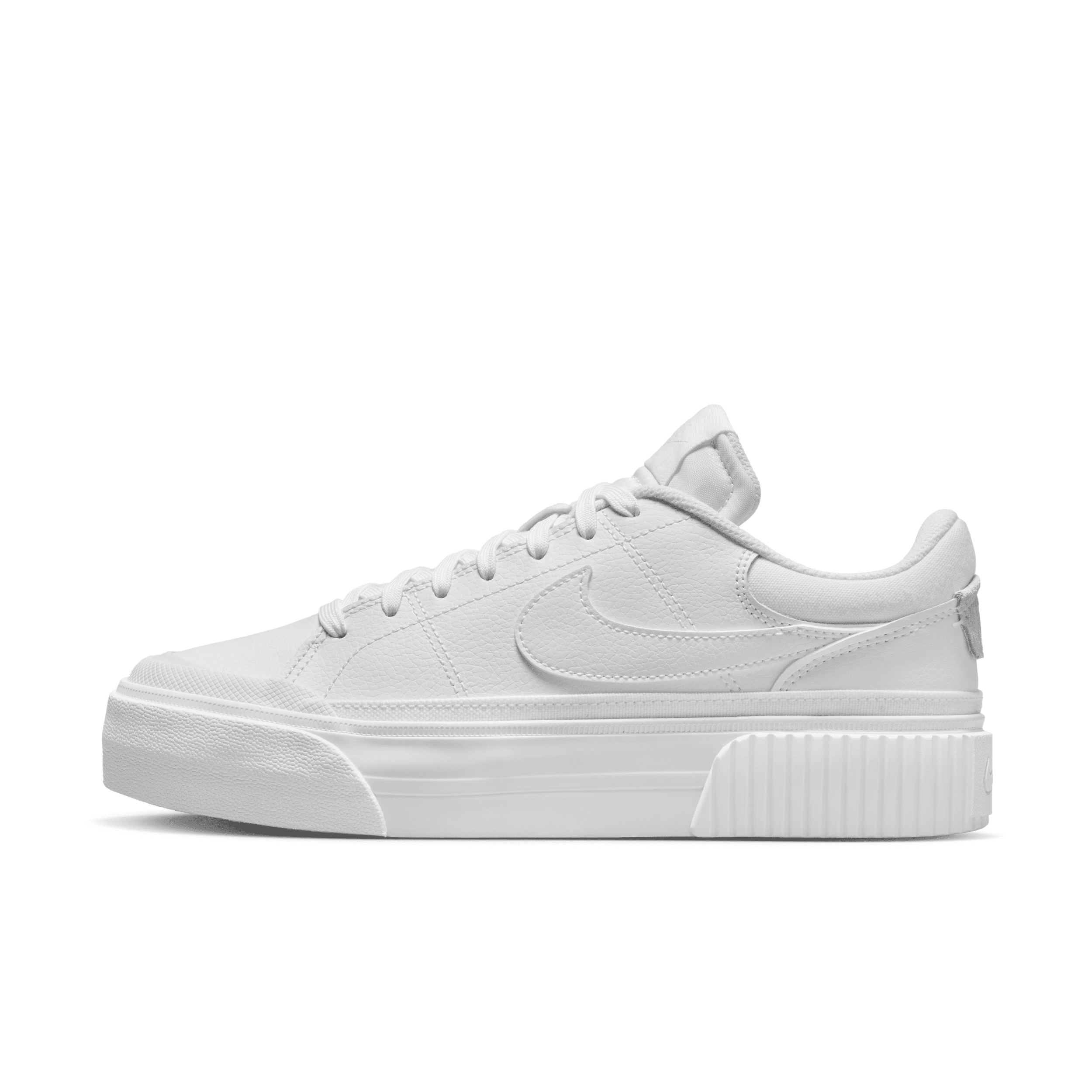 Shop Nike Women's Court Legacy Lift Shoes In White