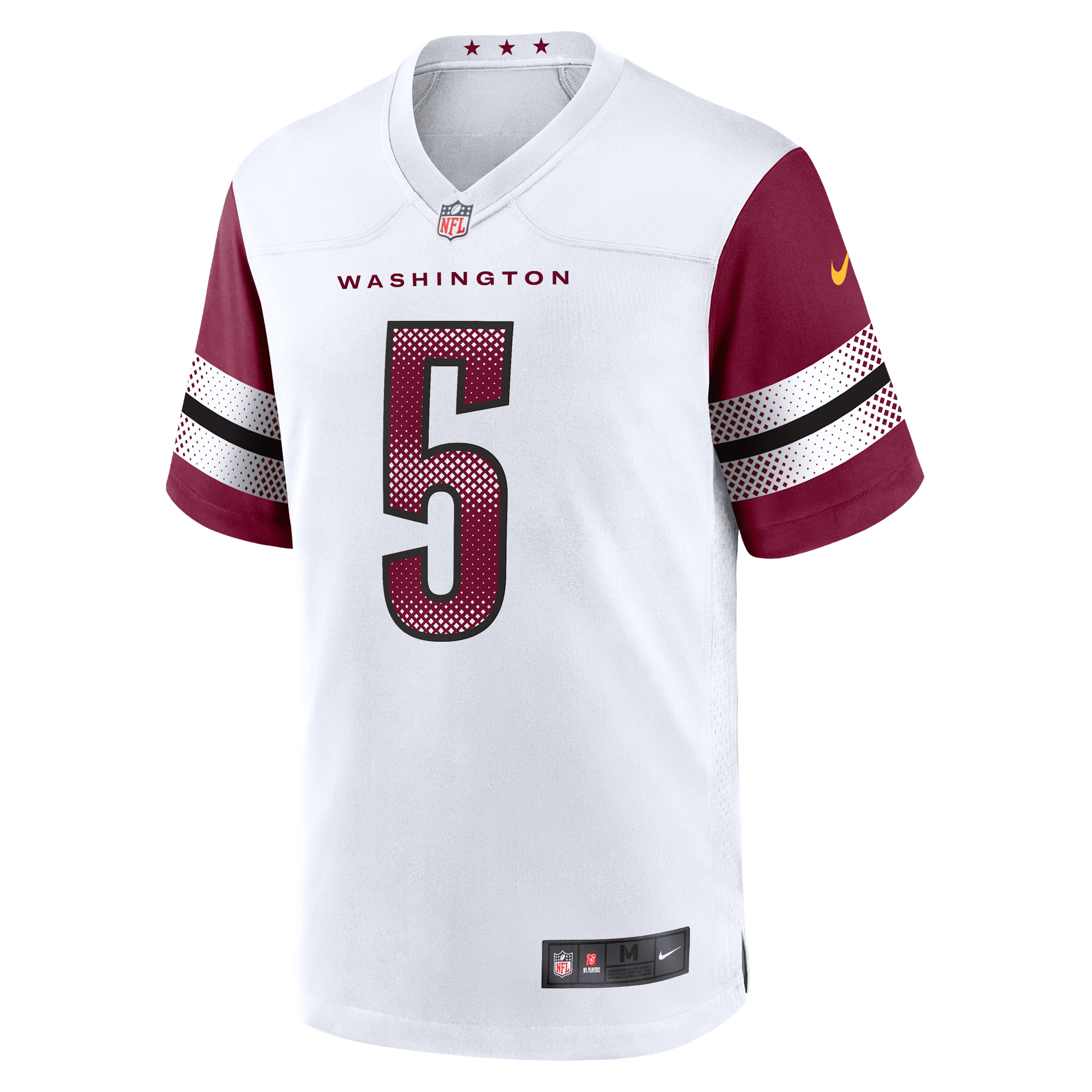 NIKE JAYDEN DANIELS WASHINGTON COMMANDERS MEN'S NFL GAME JERSEY 1015823465