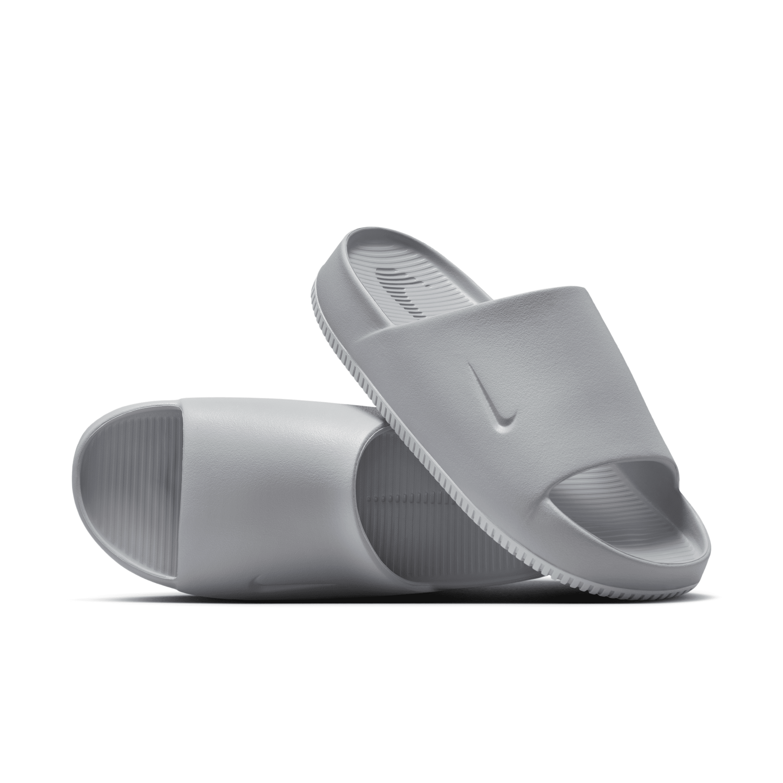 Nike Calm Slide Sandal In Grey
